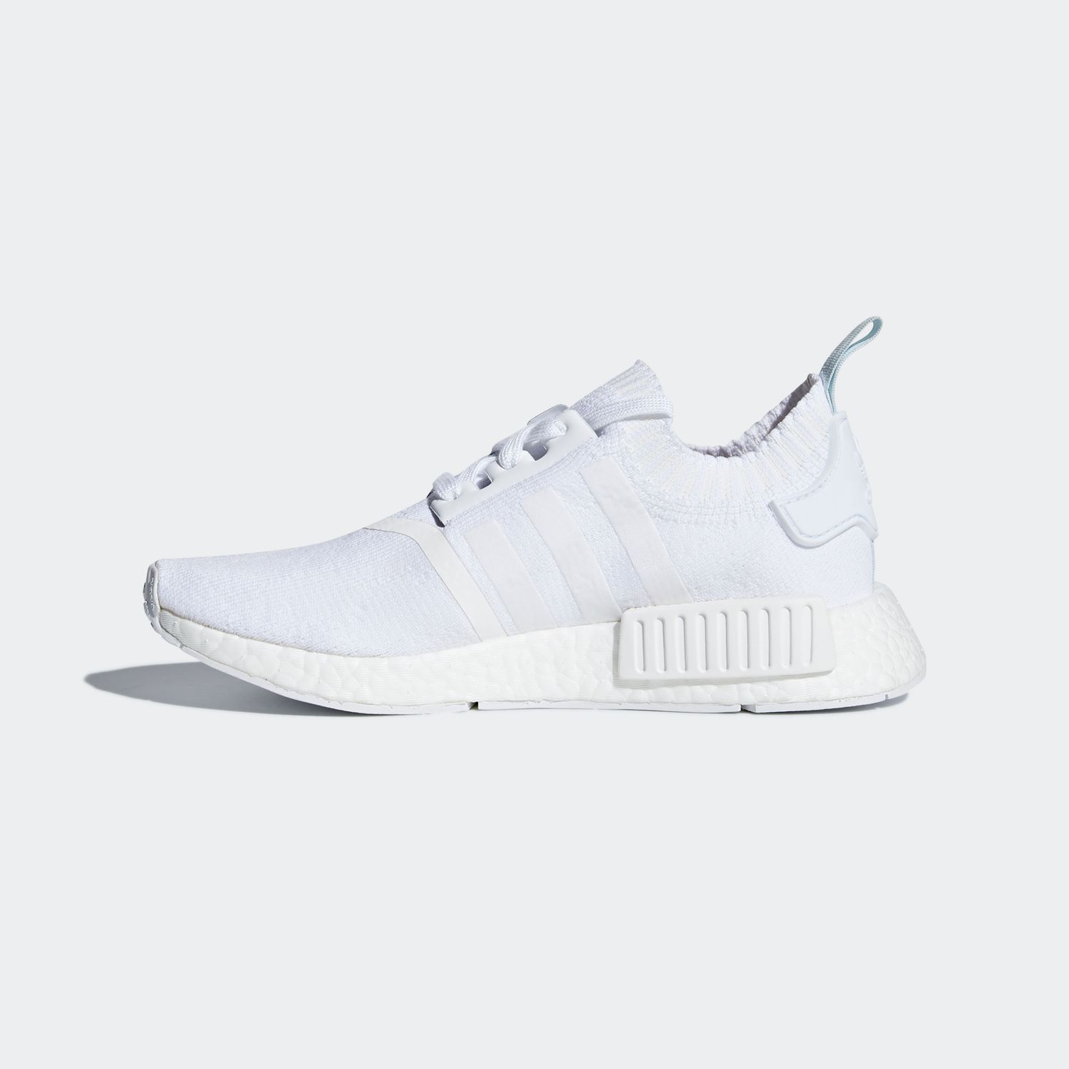 adidas NMD R1 Primeknit - White/White