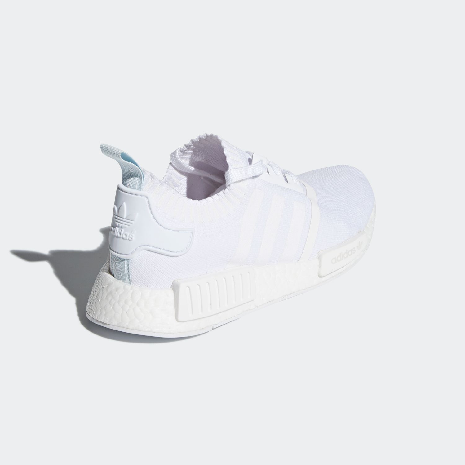 adidas NMD R1 Primeknit - White/White