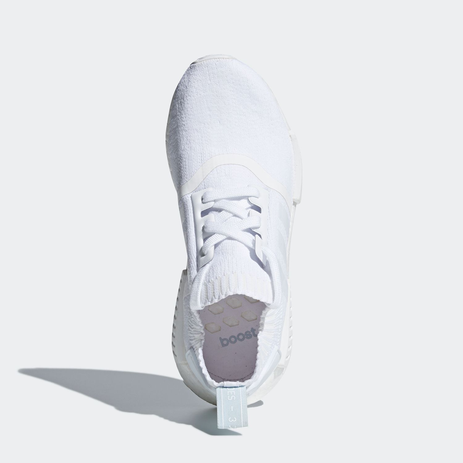 adidas NMD R1 Primeknit - White/White