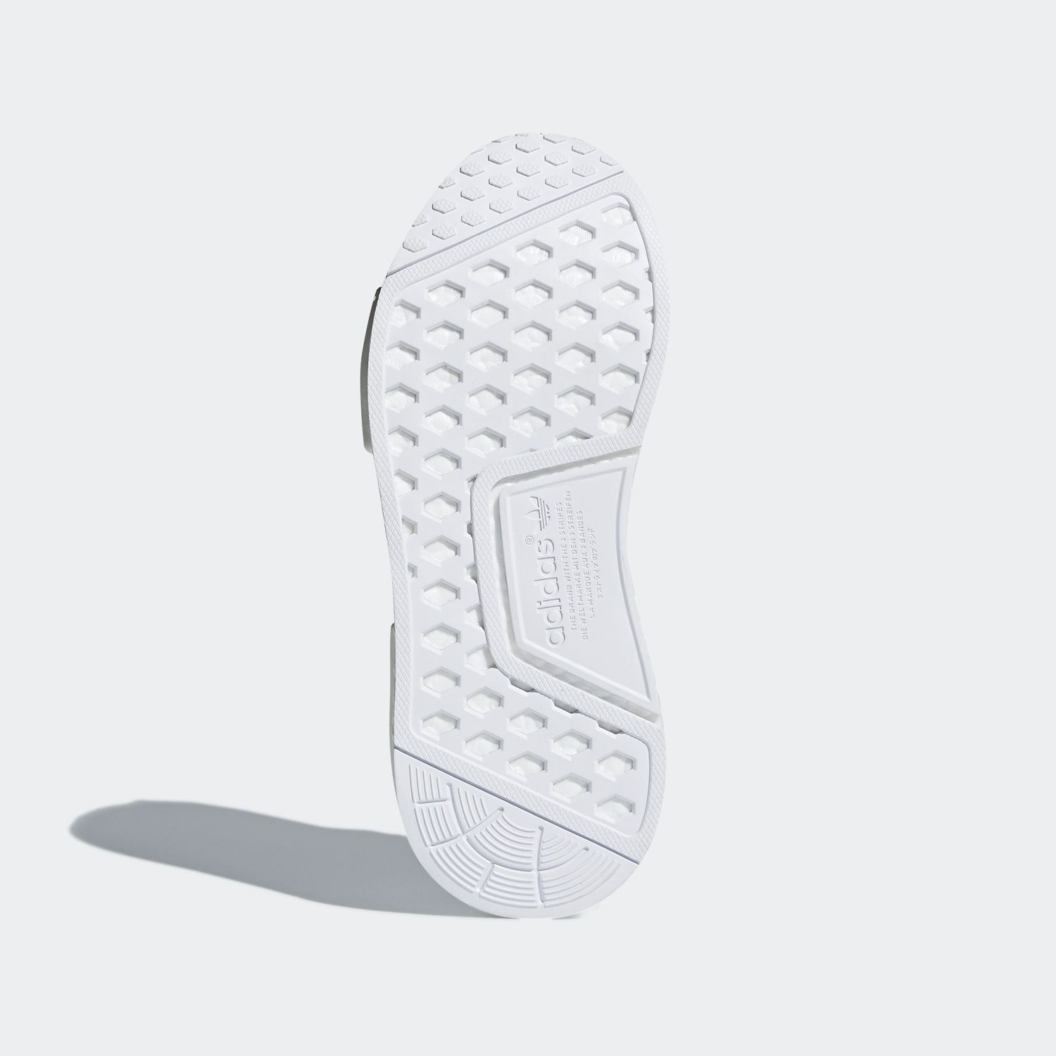 adidas NMD R1 Primeknit - White/White
