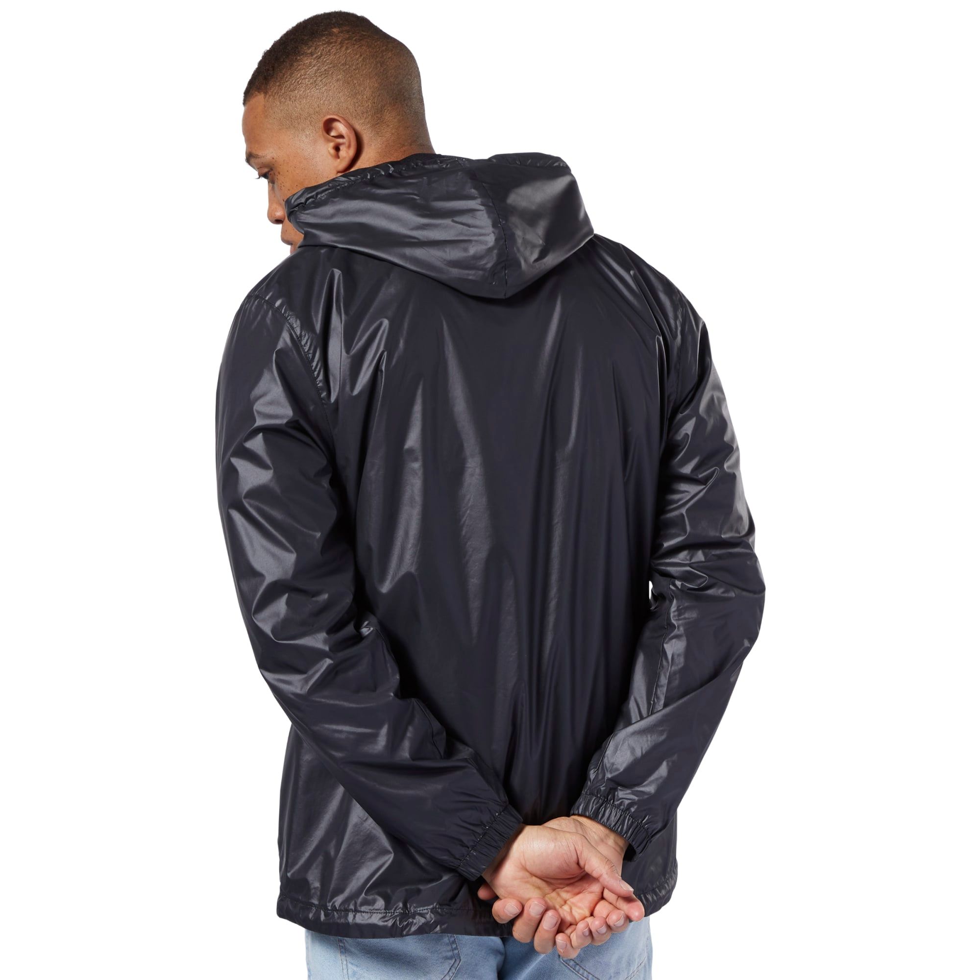 Reebok Classics International Red Button Windbreaker