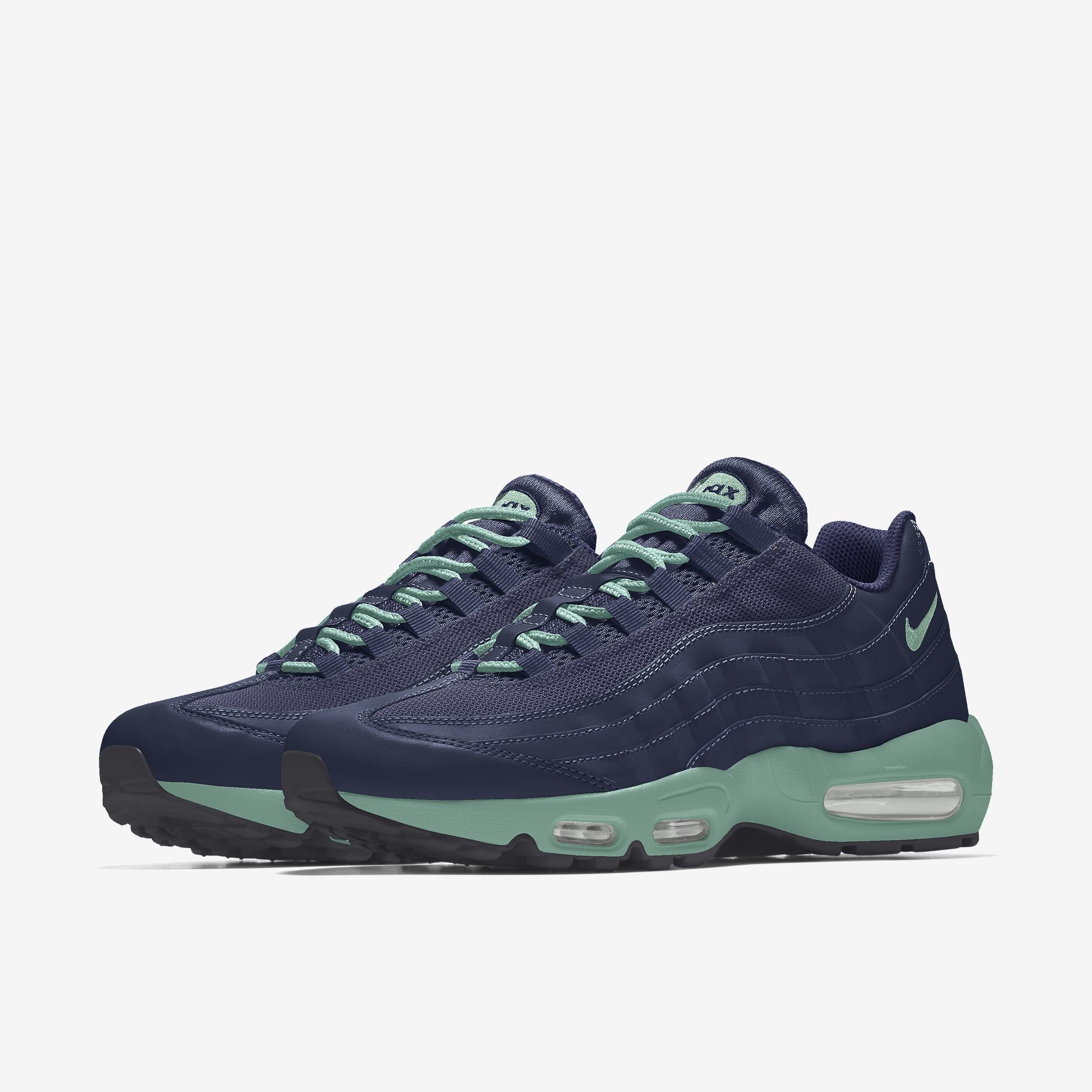 Nike Air Max 95 By You - Navy/Jade