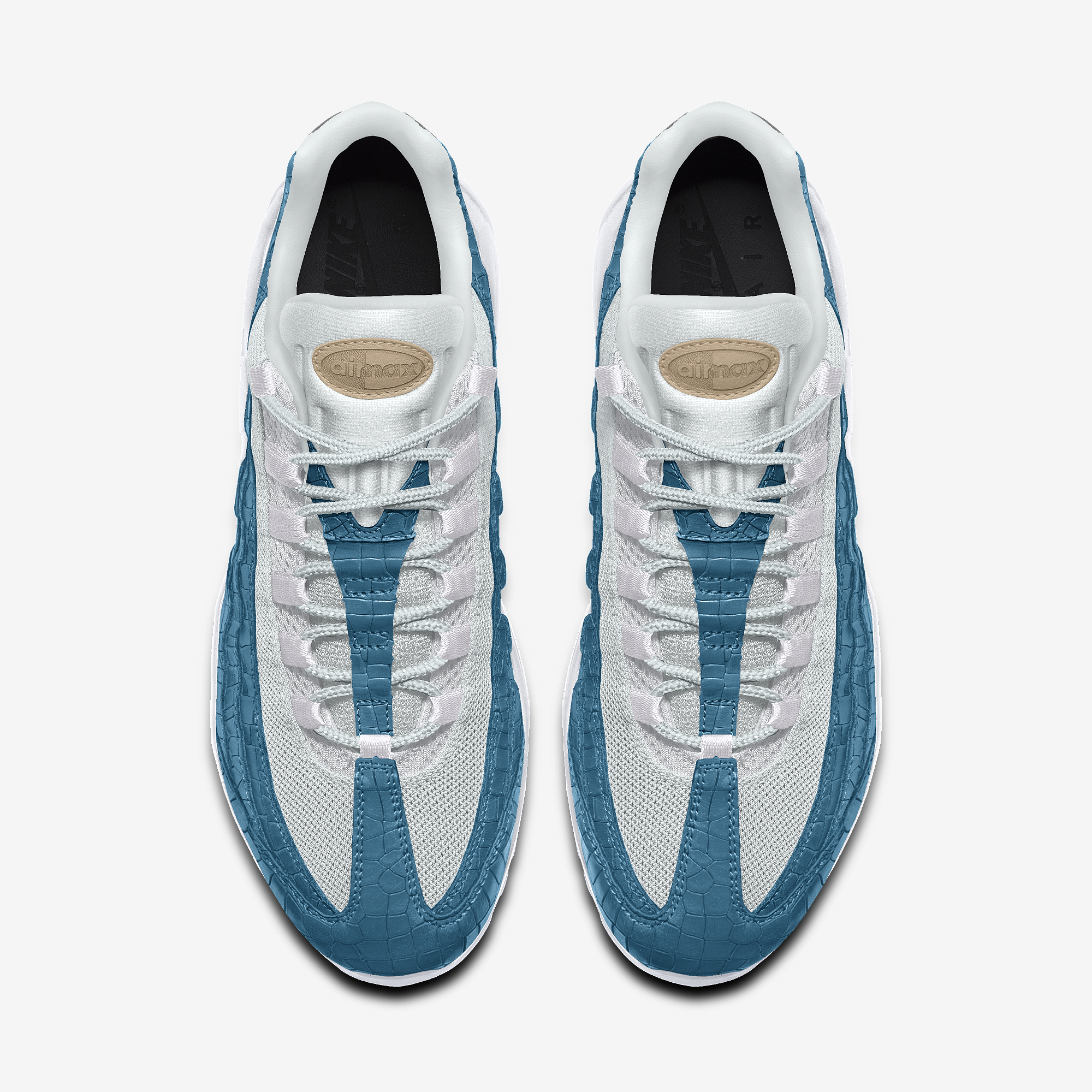 Nike Air Max 95 Premium By You - Blue/White