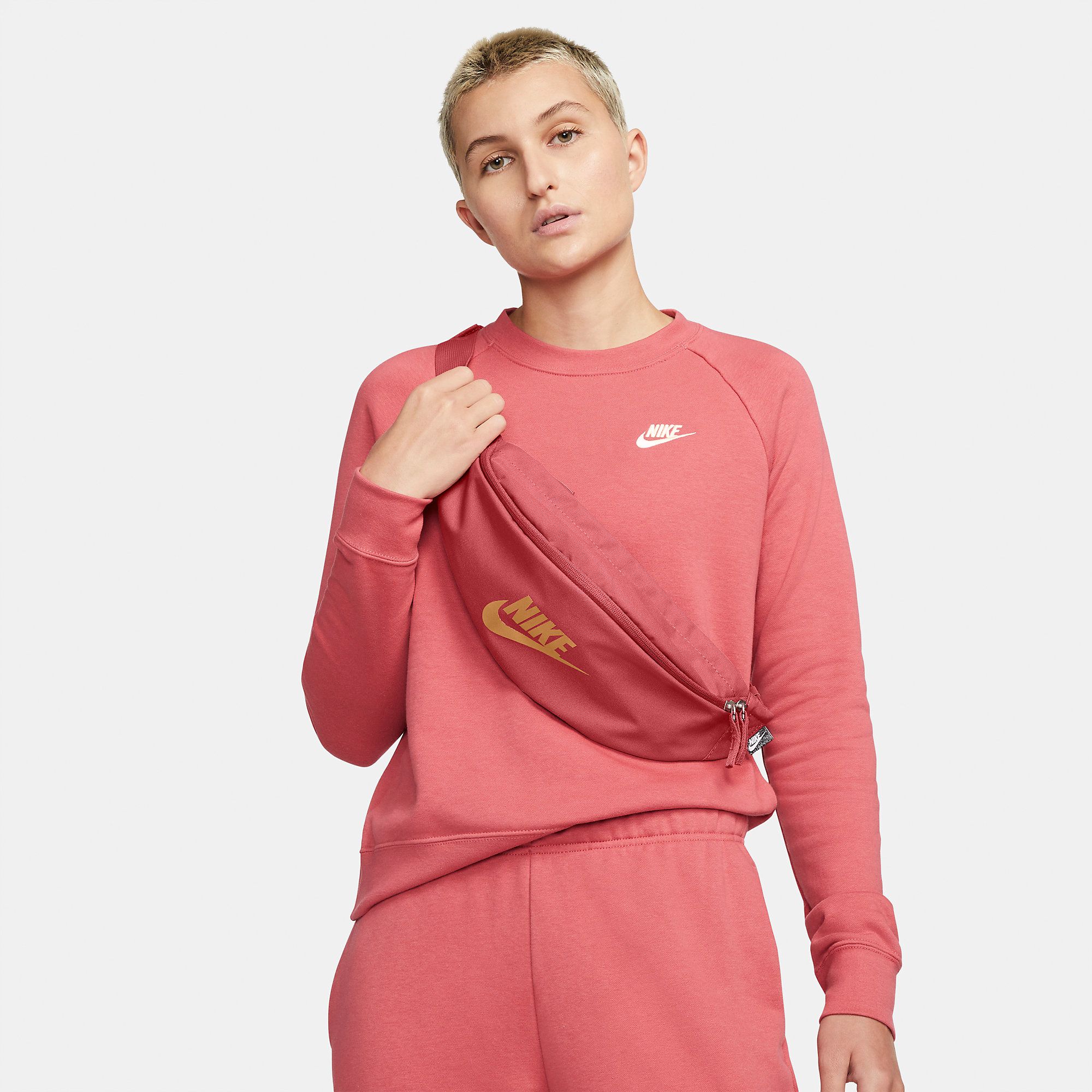 Nike Sportswear Heritage Hip Pack - Gypsy Rose/Metallic Bronze