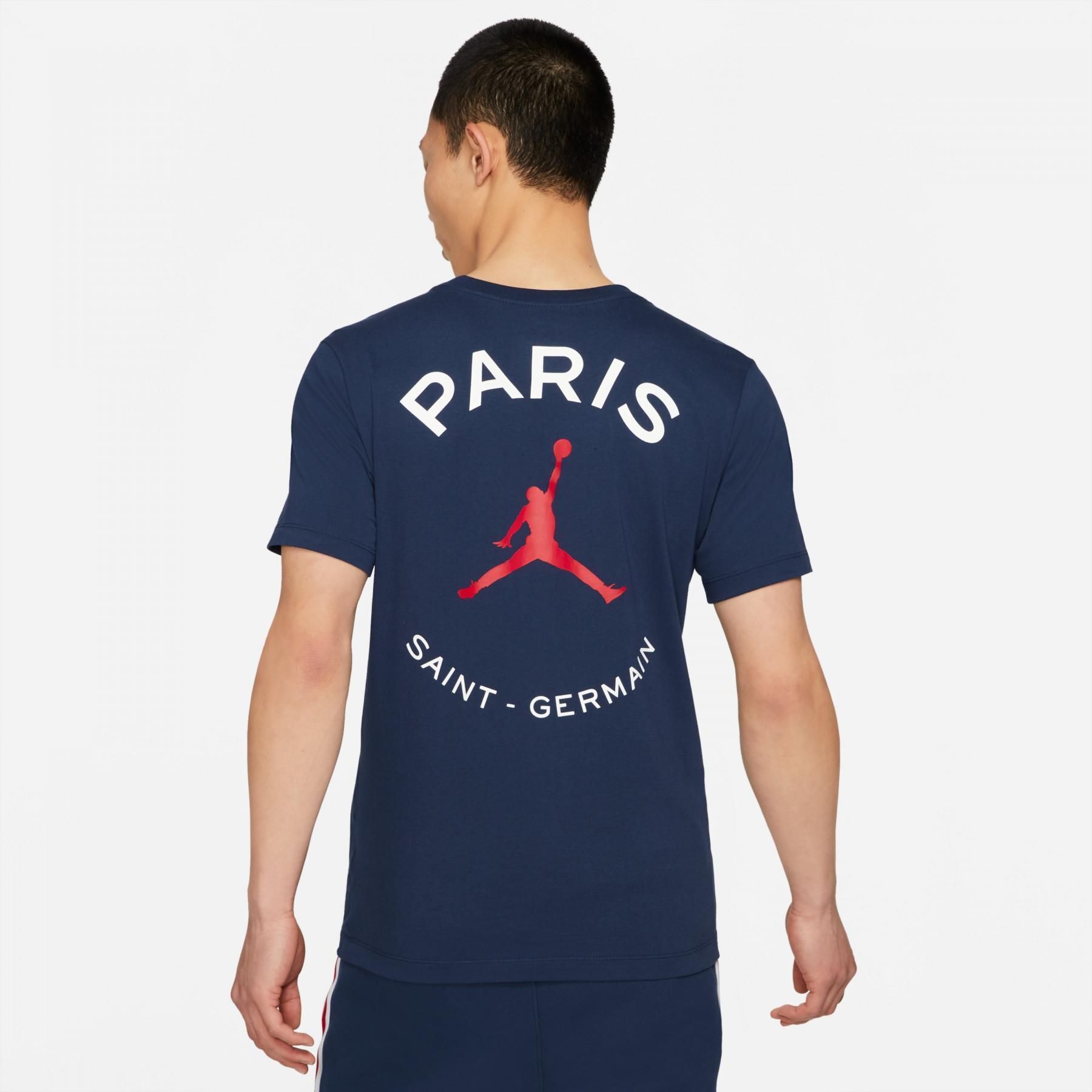 Paris Saint-German x Jordan Short-Sleeve T-Shirt - Navy