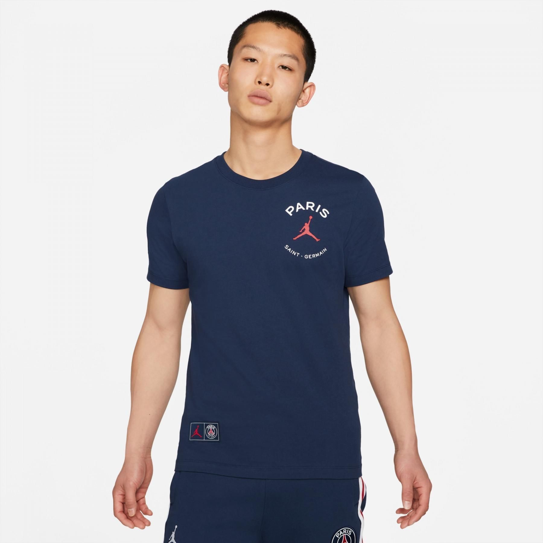 Paris Saint-German x Jordan Short-Sleeve T-Shirt - Navy