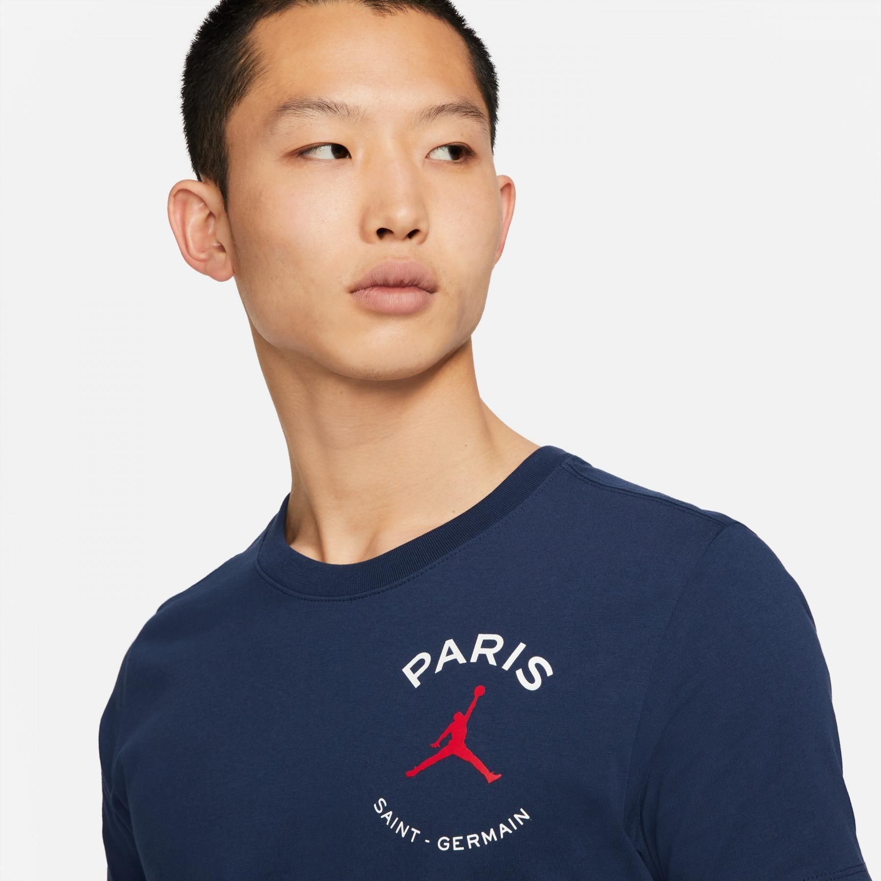 Paris Saint-German x Jordan Short-Sleeve T-Shirt - Navy