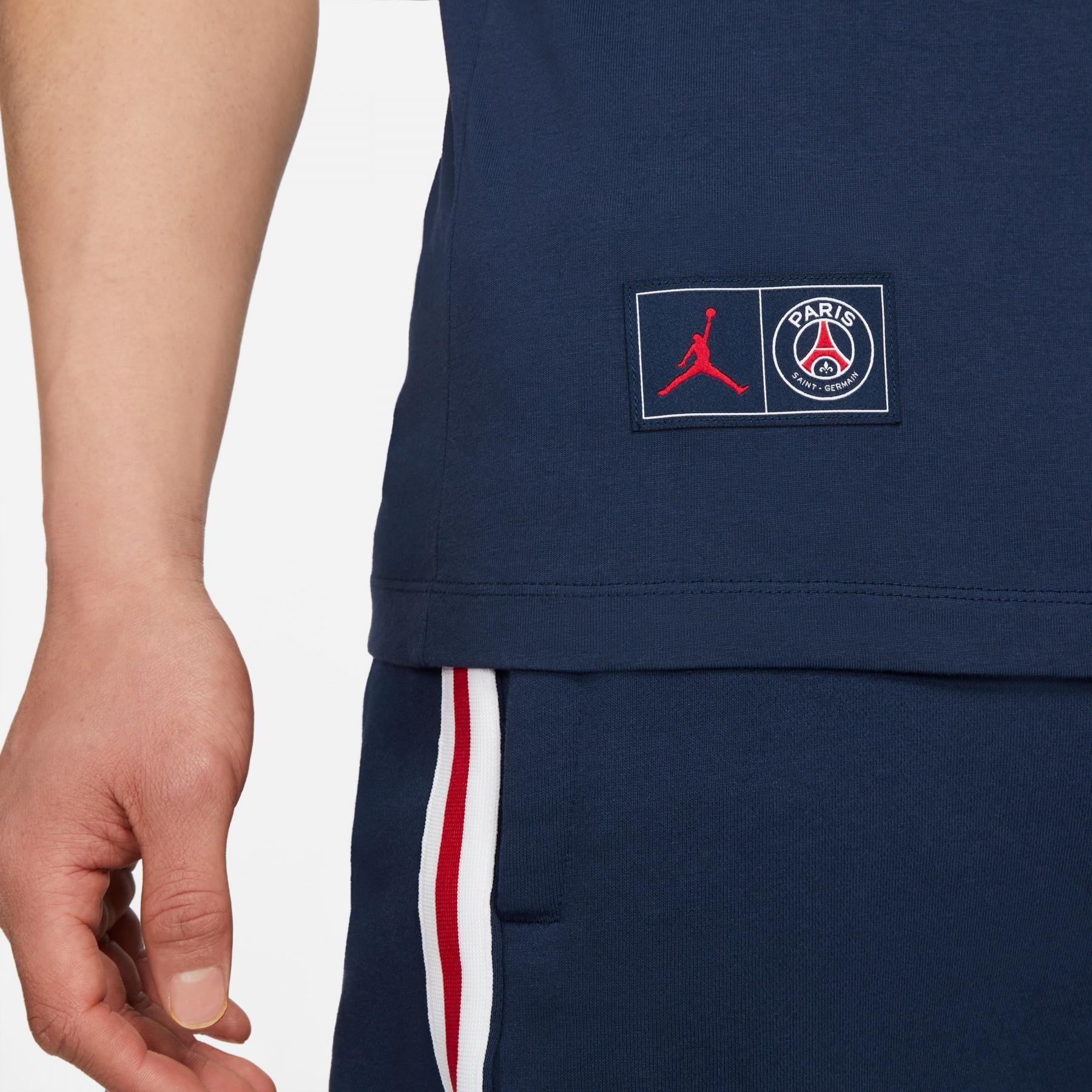Paris Saint-German x Jordan Short-Sleeve T-Shirt - Navy