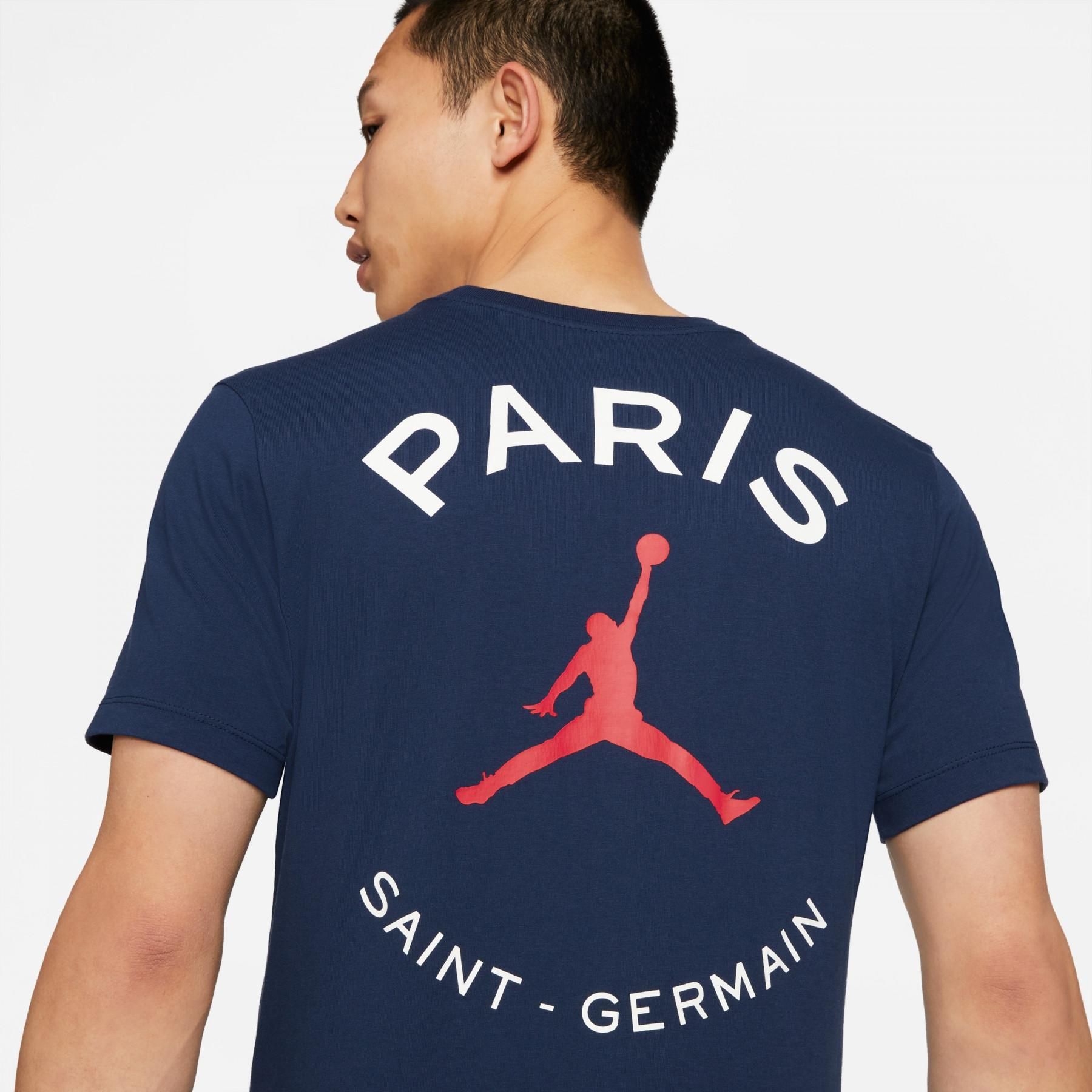 Paris Saint-German x Jordan Short-Sleeve T-Shirt - Navy