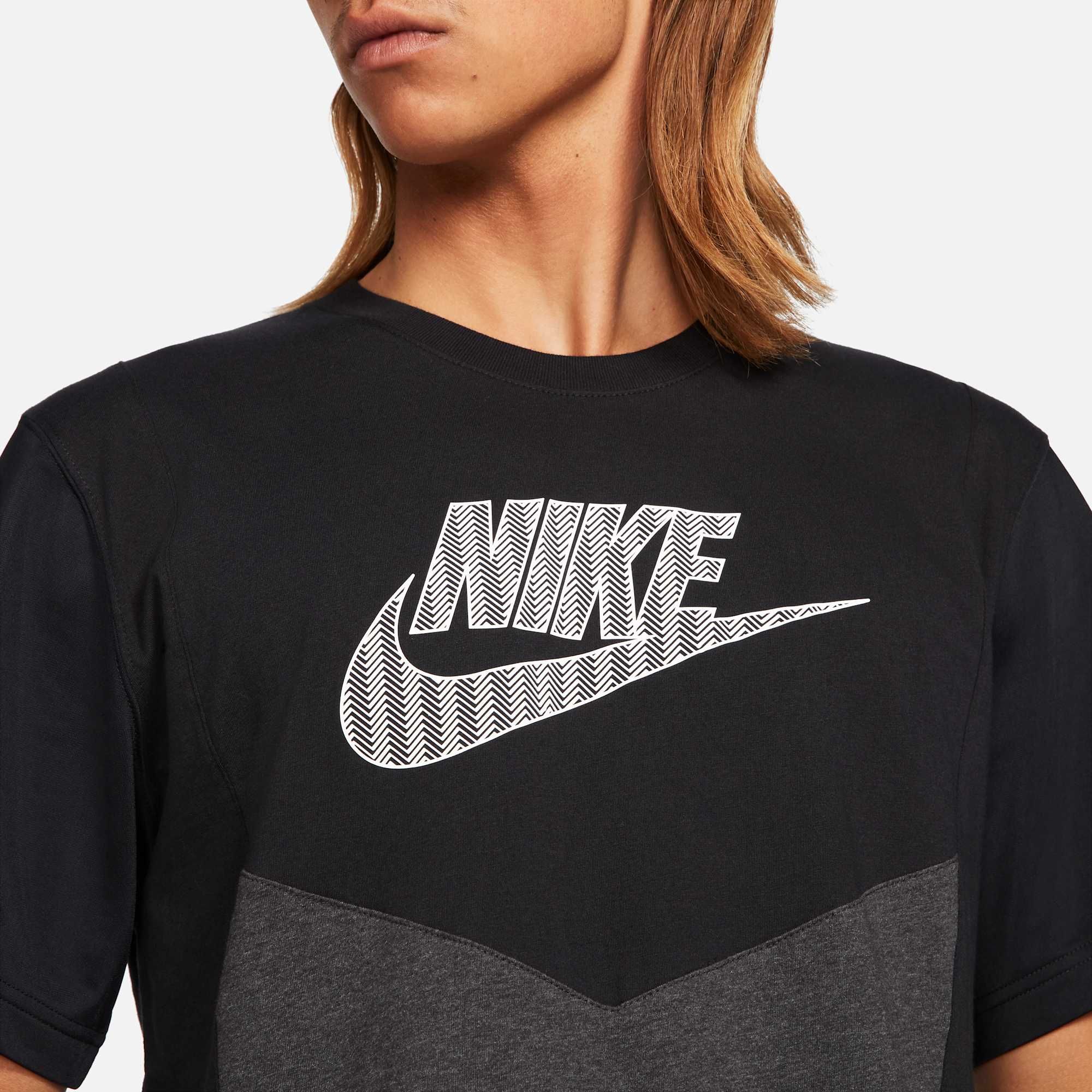 Nike Sportswear Hybrid T-Shirt - Black