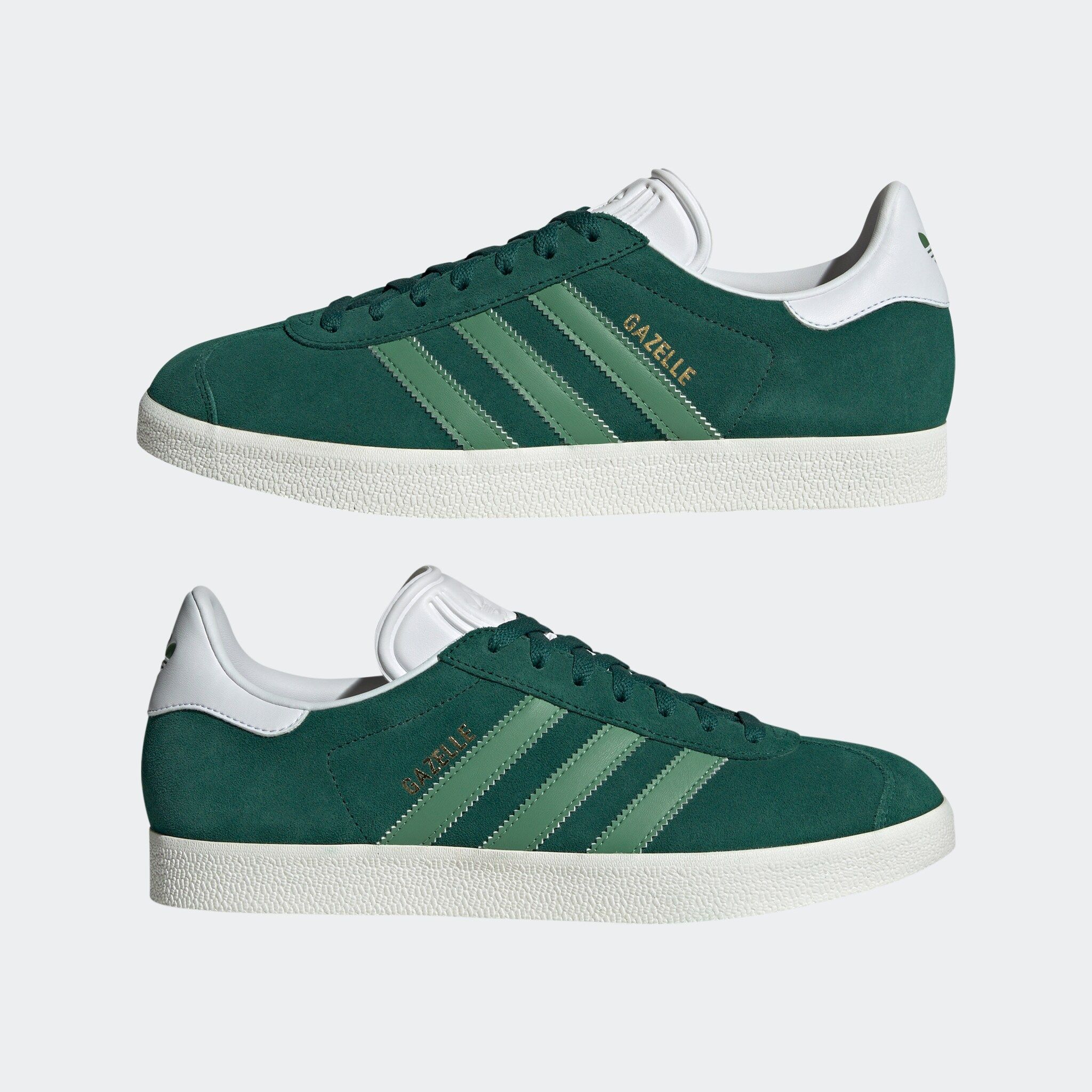 adidas Gazelle - Collegiate Green / Preloved Green / Chalk White