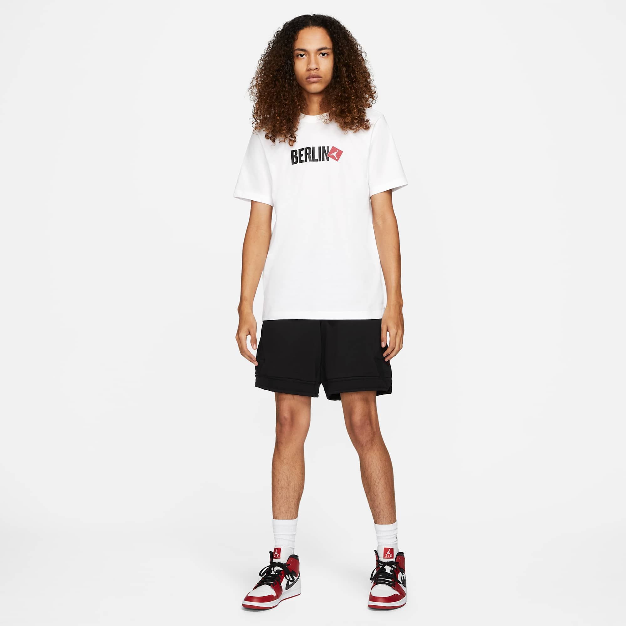 Jordan Berlin Short-Sleeve T-Shirt - White