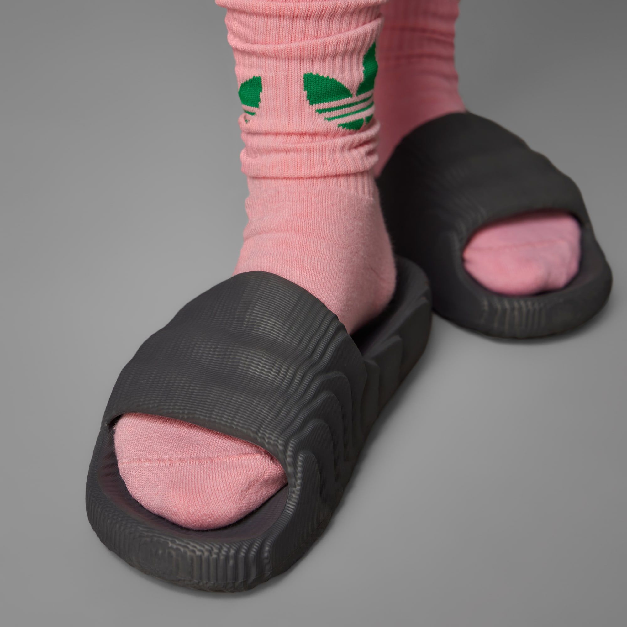 adidas Adilette 22 Slides - Grey Five