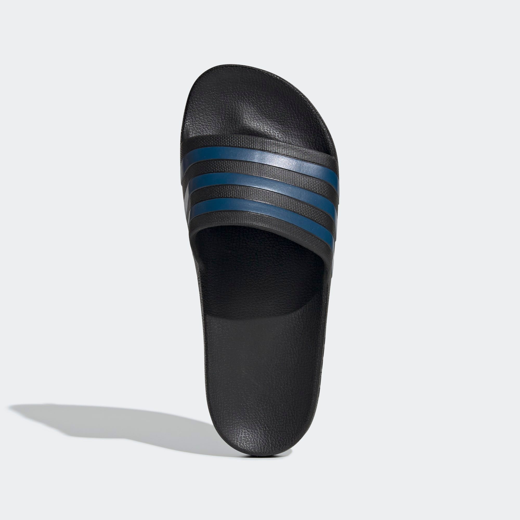 adidas Adilette Aqua - Black/Blue