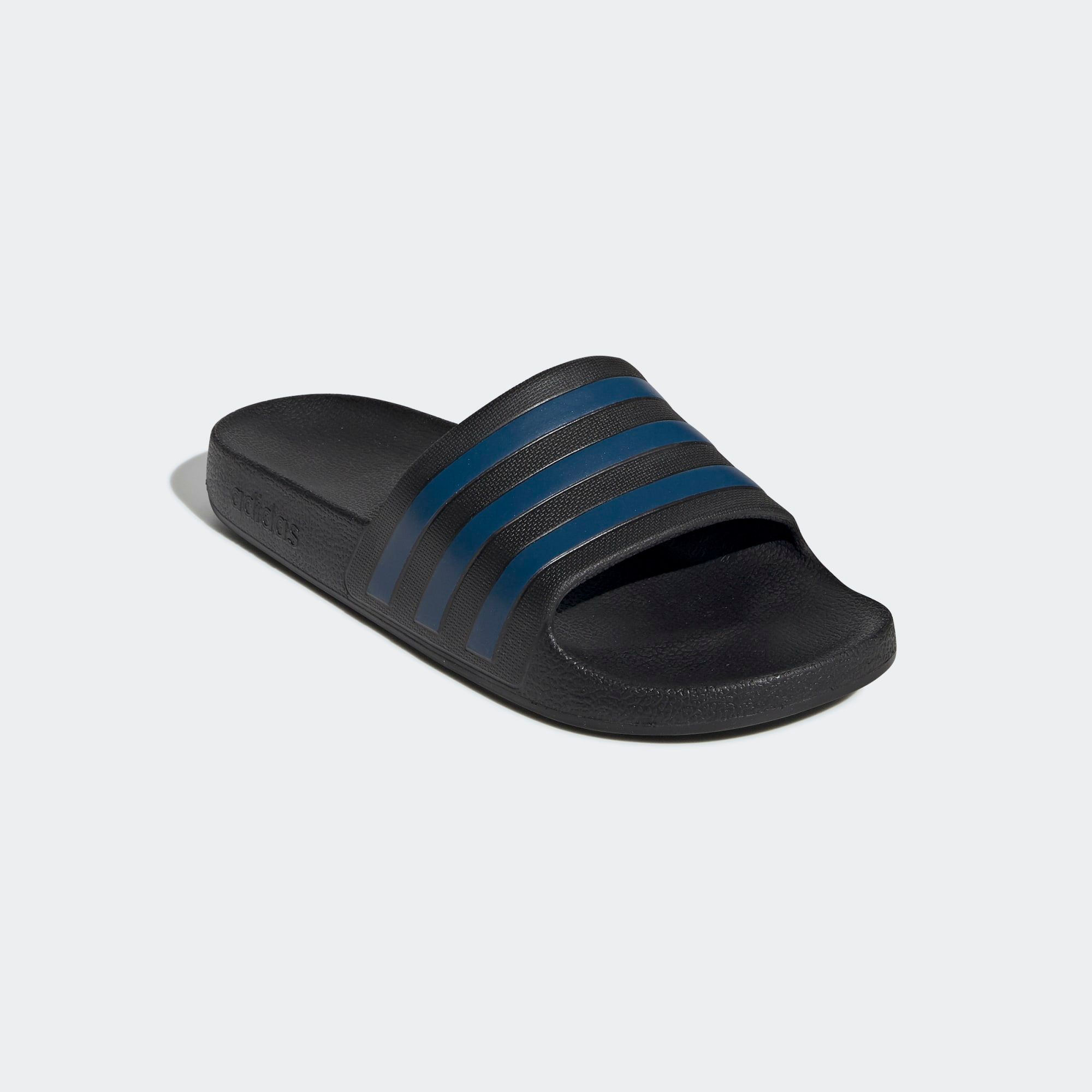adidas Adilette Aqua - Black/Blue