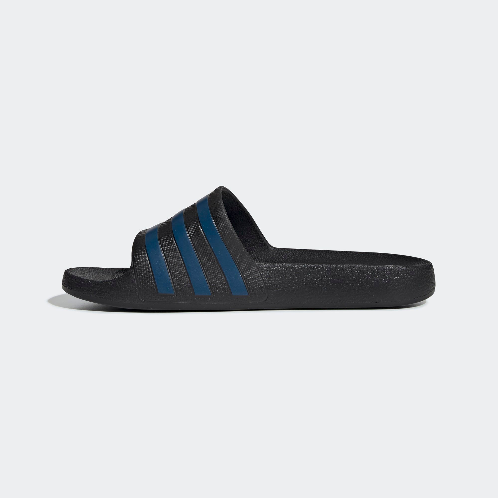 adidas Adilette Aqua - Black/Blue