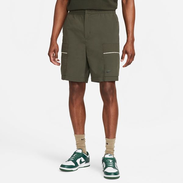  Nike Sportswear Essentials Woven Utility Shorts - Sequoia 