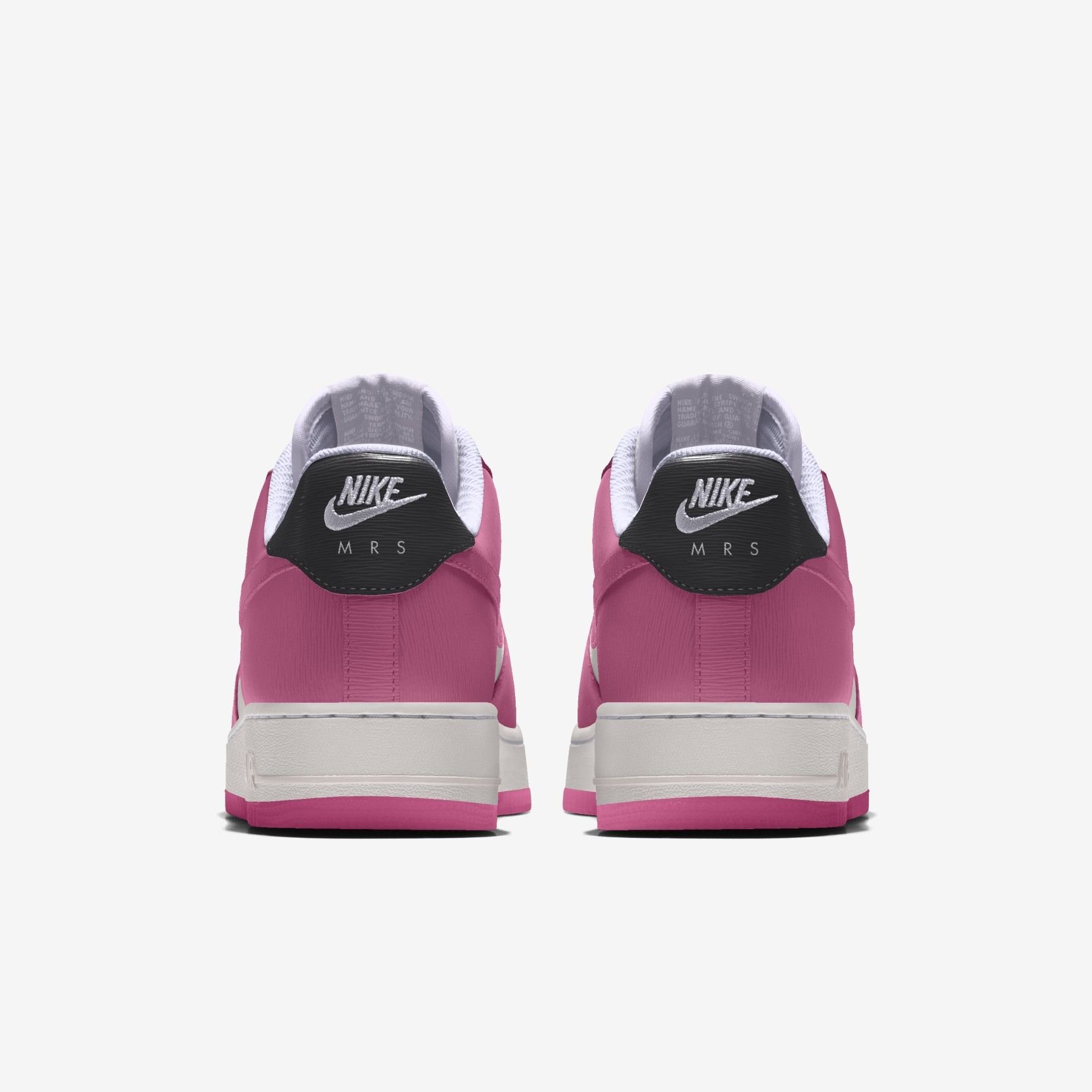 Nike Air Force 1 Low By You - White/Magic Flamingo/Black