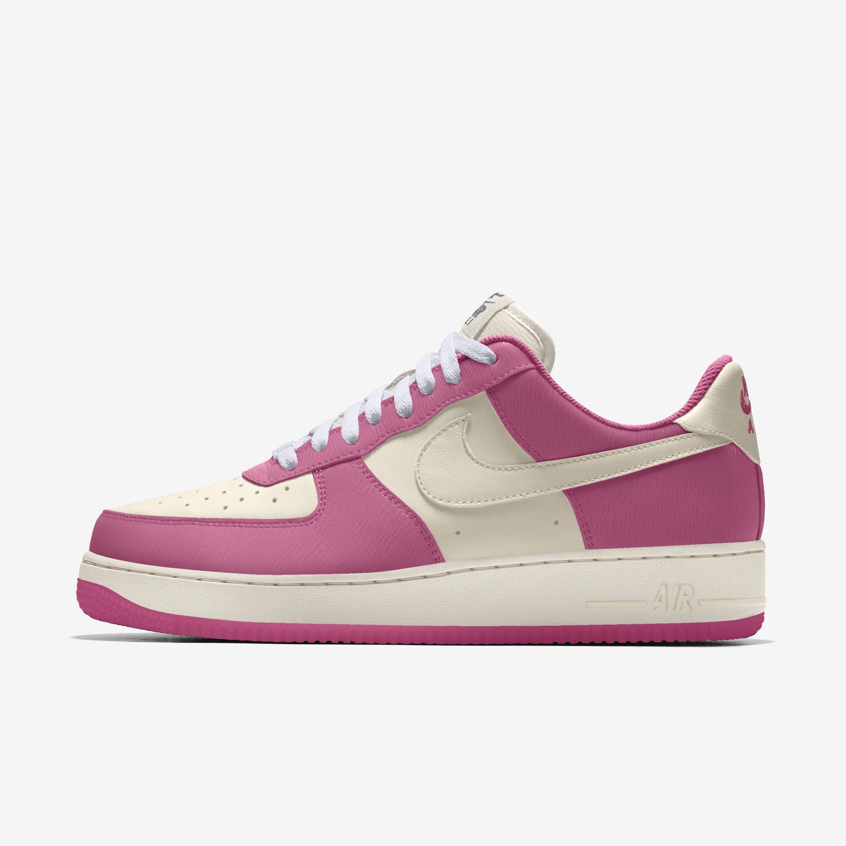 Nike Air Force 1 Low By You - Sail/Magic Flamingo