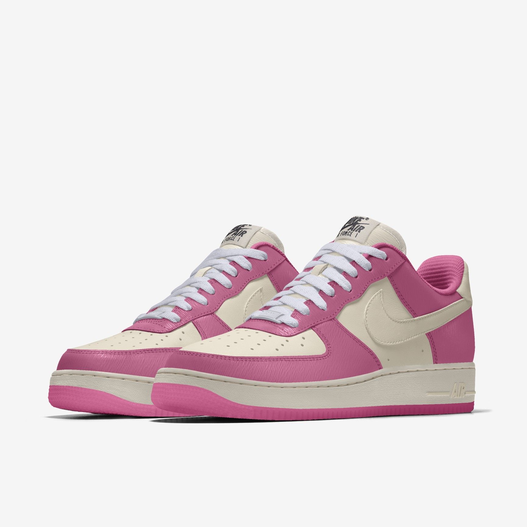 Nike Air Force 1 Low By You - Sail/Magic Flamingo