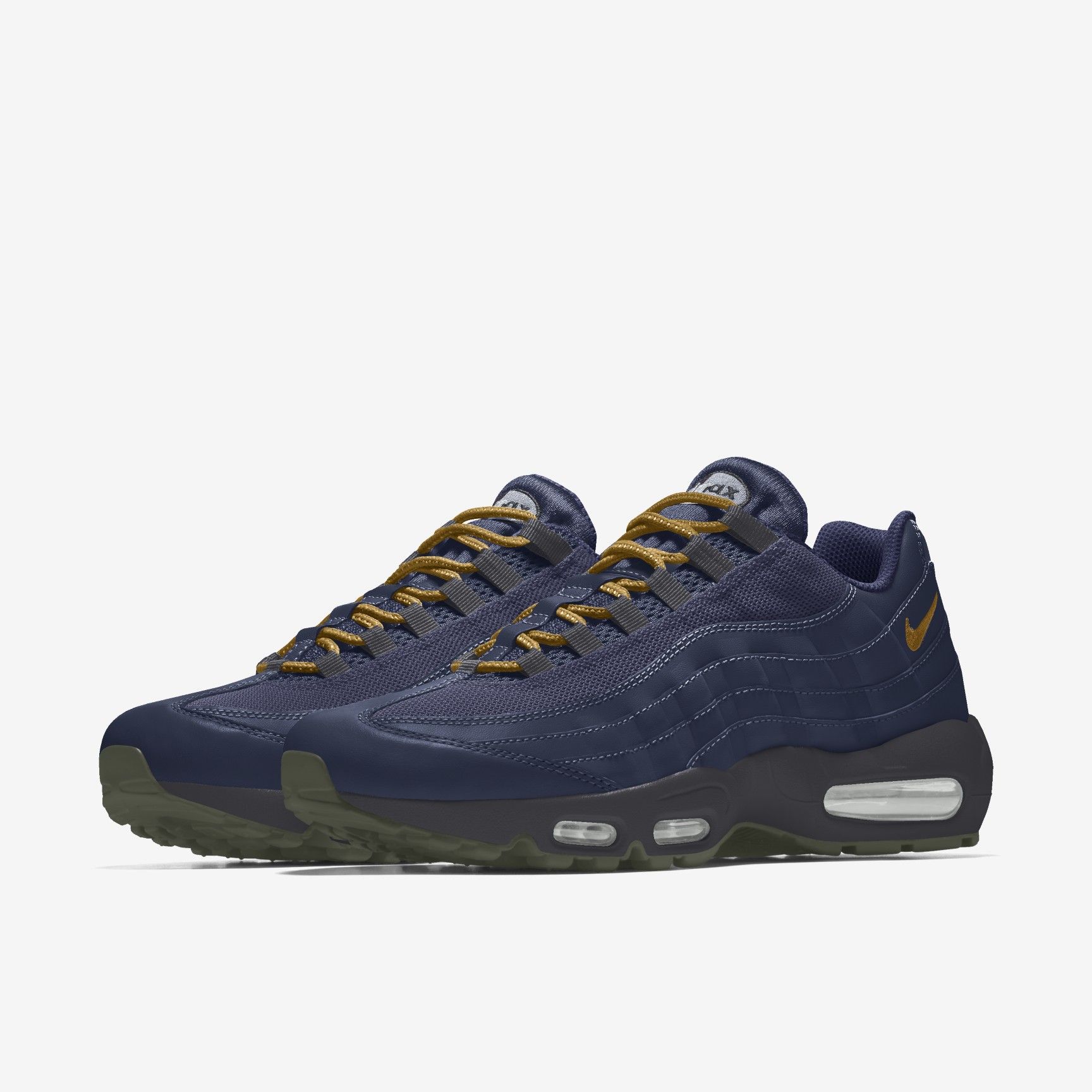 Nike Air Max 95 By You - Midnight Navy/Wheat