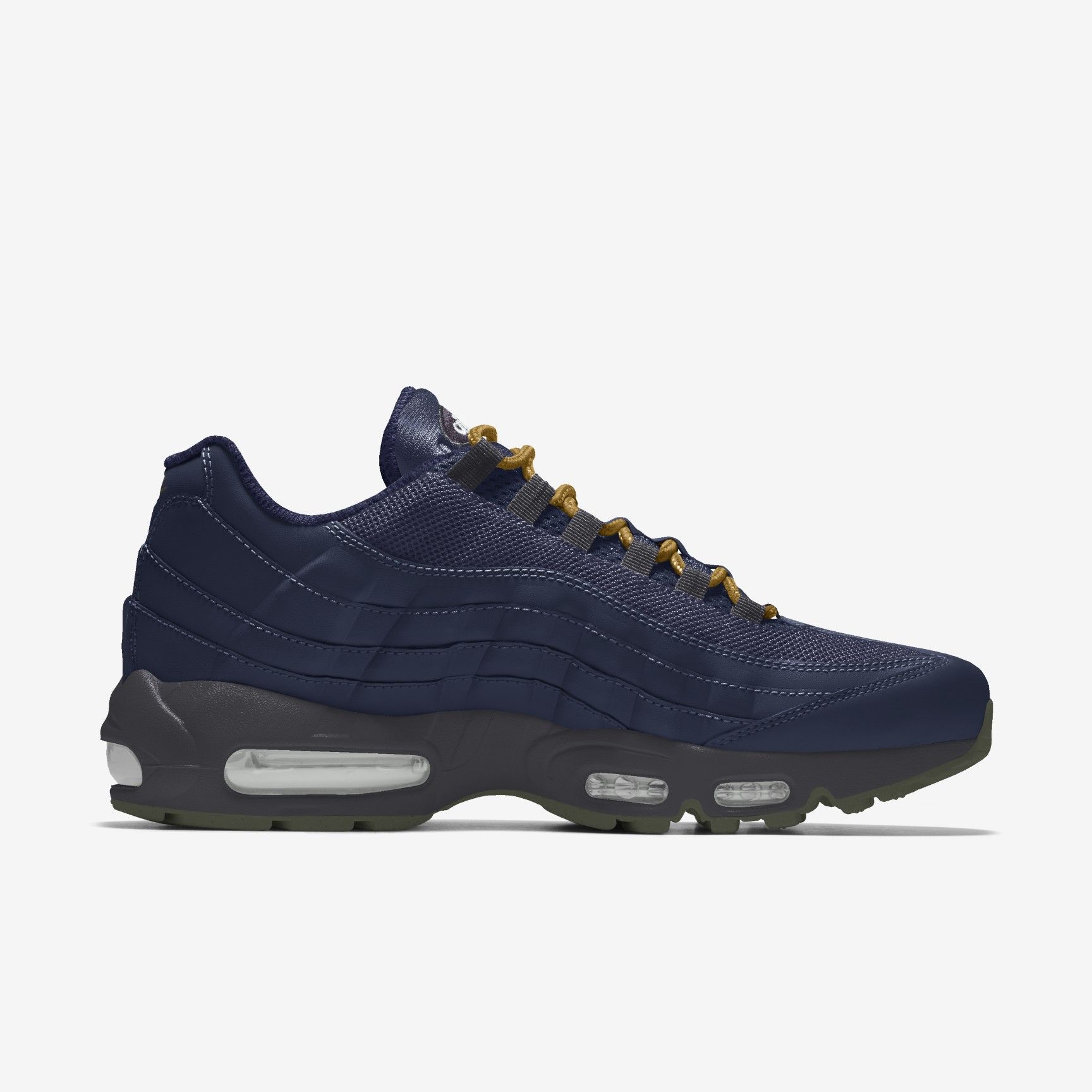 Nike Air Max 95 By You - Midnight Navy/Wheat