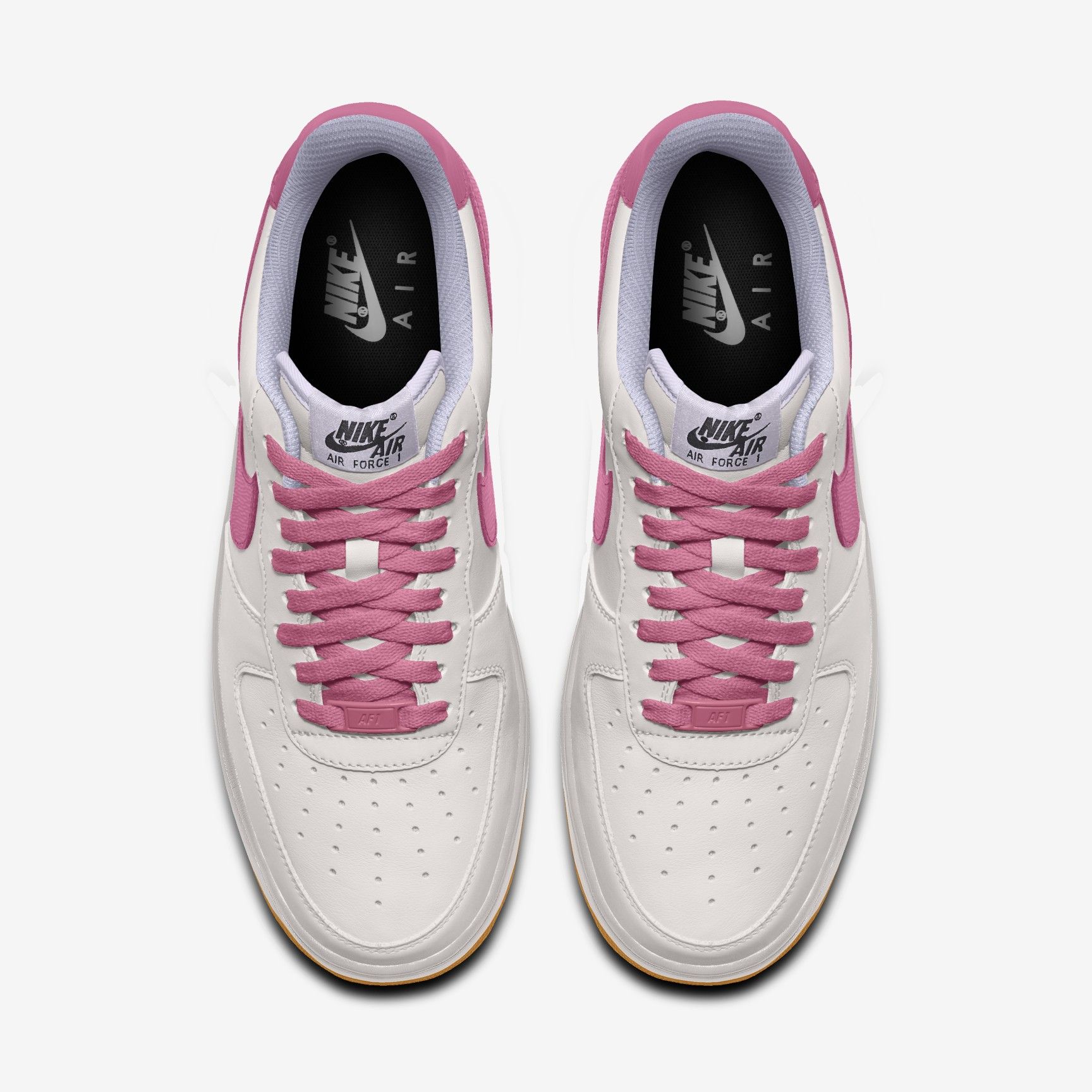 Nike Air Force 1 Low By You - White/Magic Flamingo