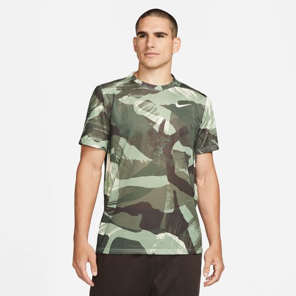  Nike Dri-FIT Camo Training T-Shirt - Green 