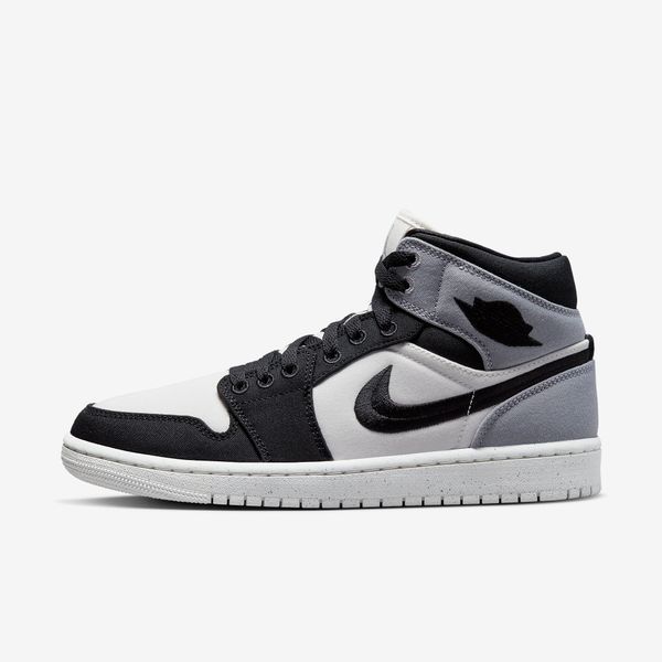  Air Jordan 1 Mid SE - Light Steel Grey 