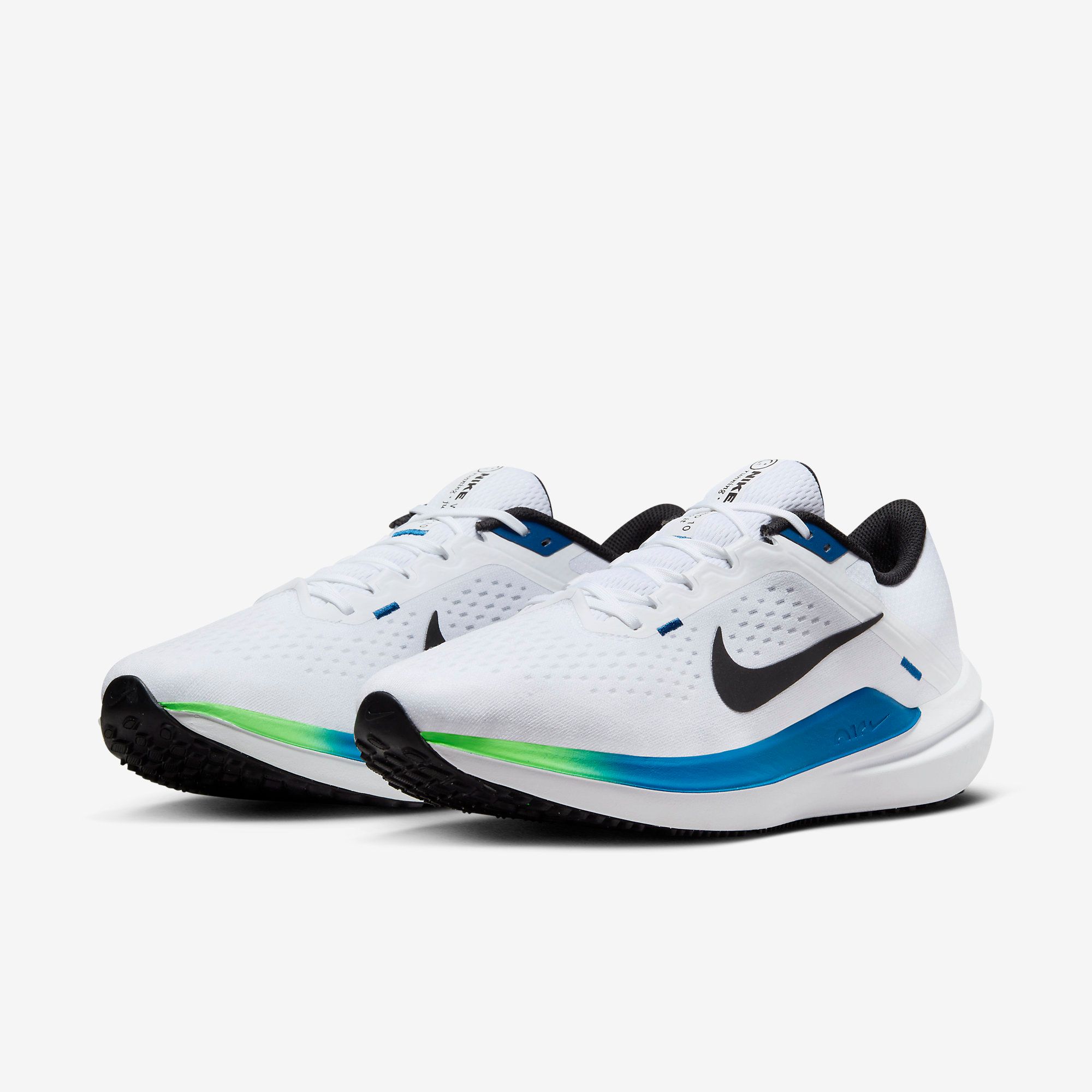  Nike Winflo 10 - White / Blue 