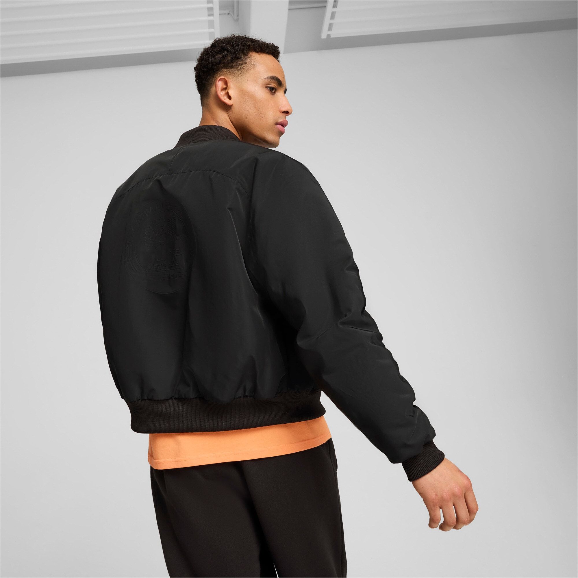 Puma Mercedes-AMG Motorsport Statement Pilot Jacket - Black