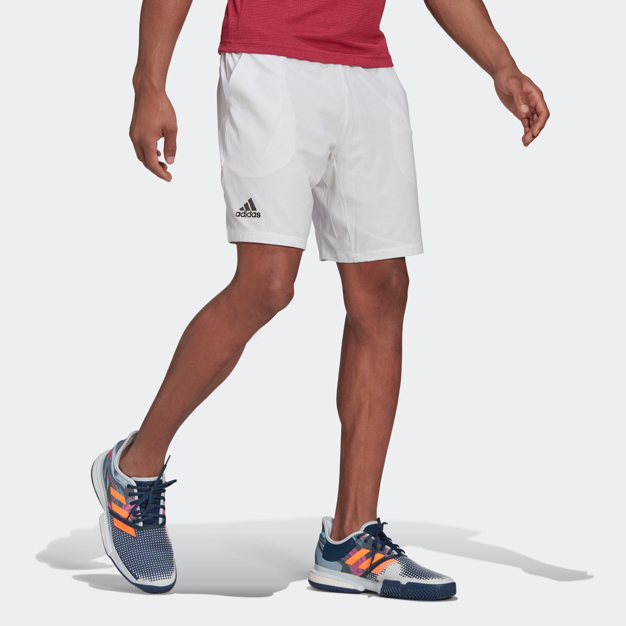  adidas Ergo Tennis Shorts - White 