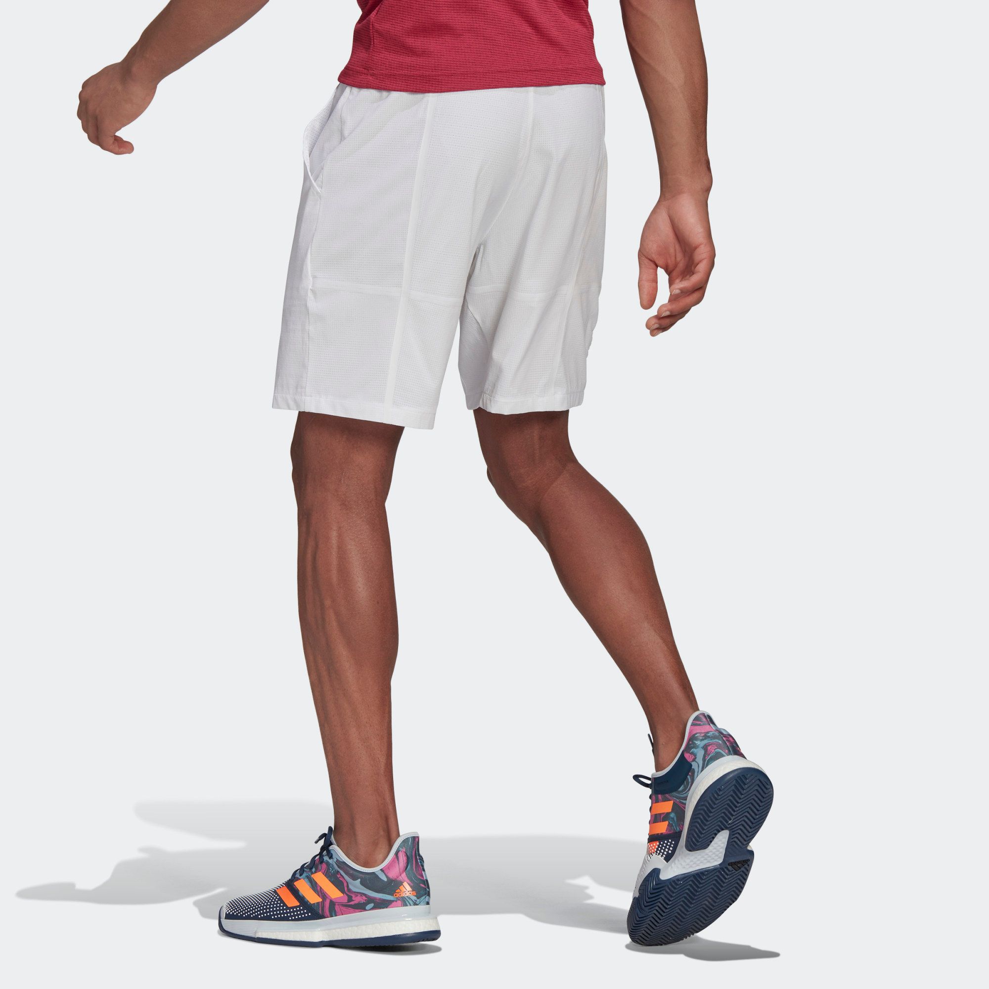 adidas Ergo Tennis Shorts - White