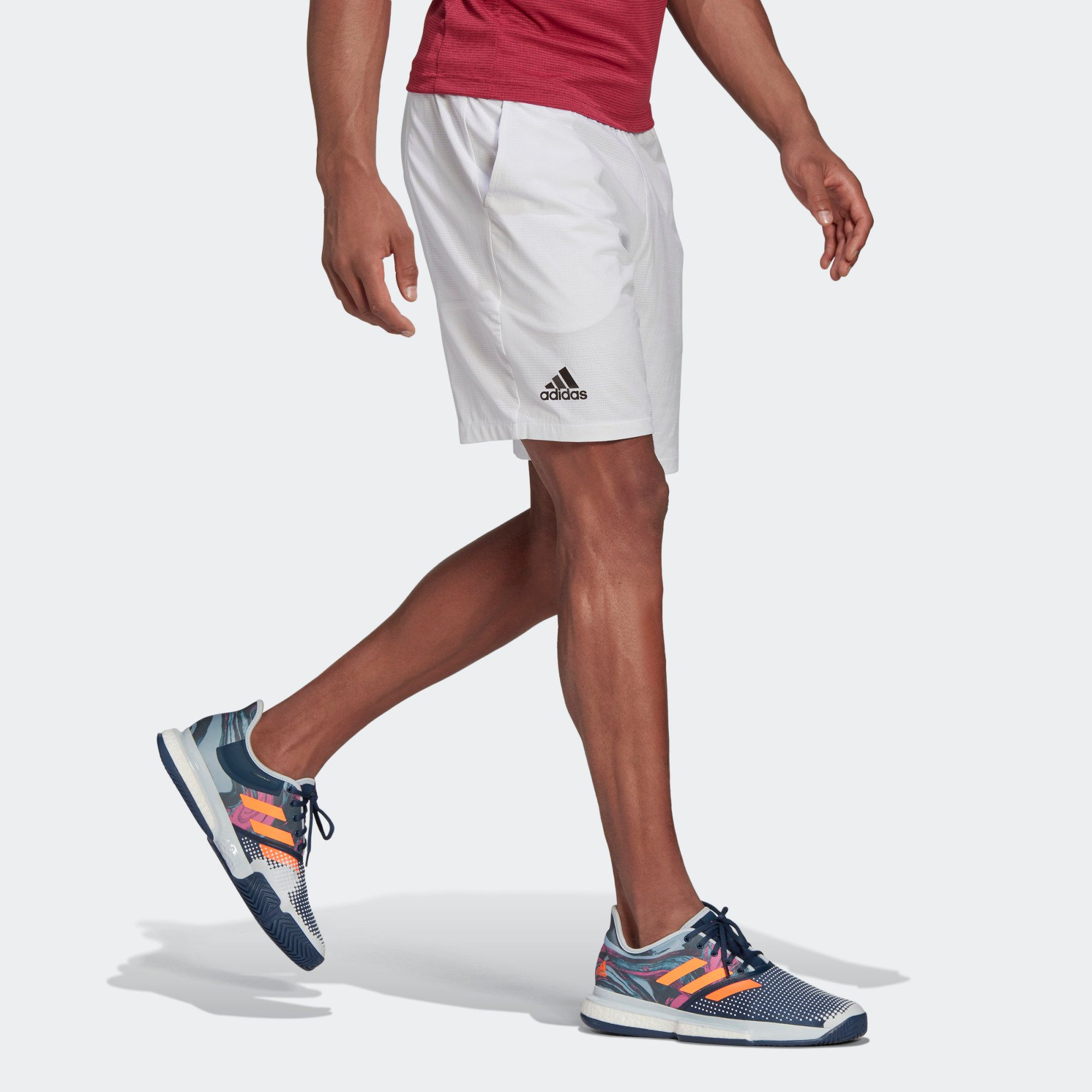  adidas Ergo Tennis Shorts - White 