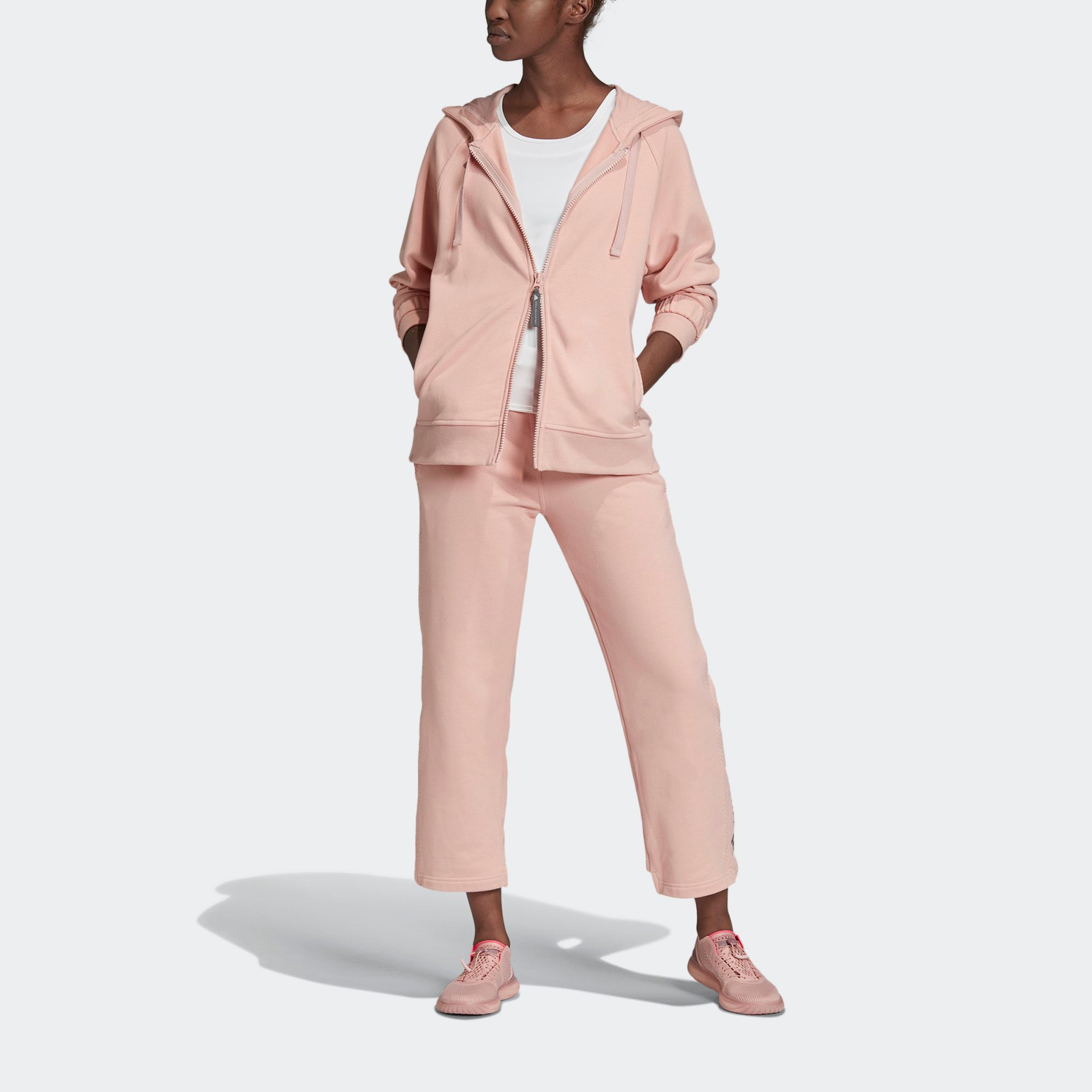  adidas by Stella McCartney Essentials Hoodie - Pink 