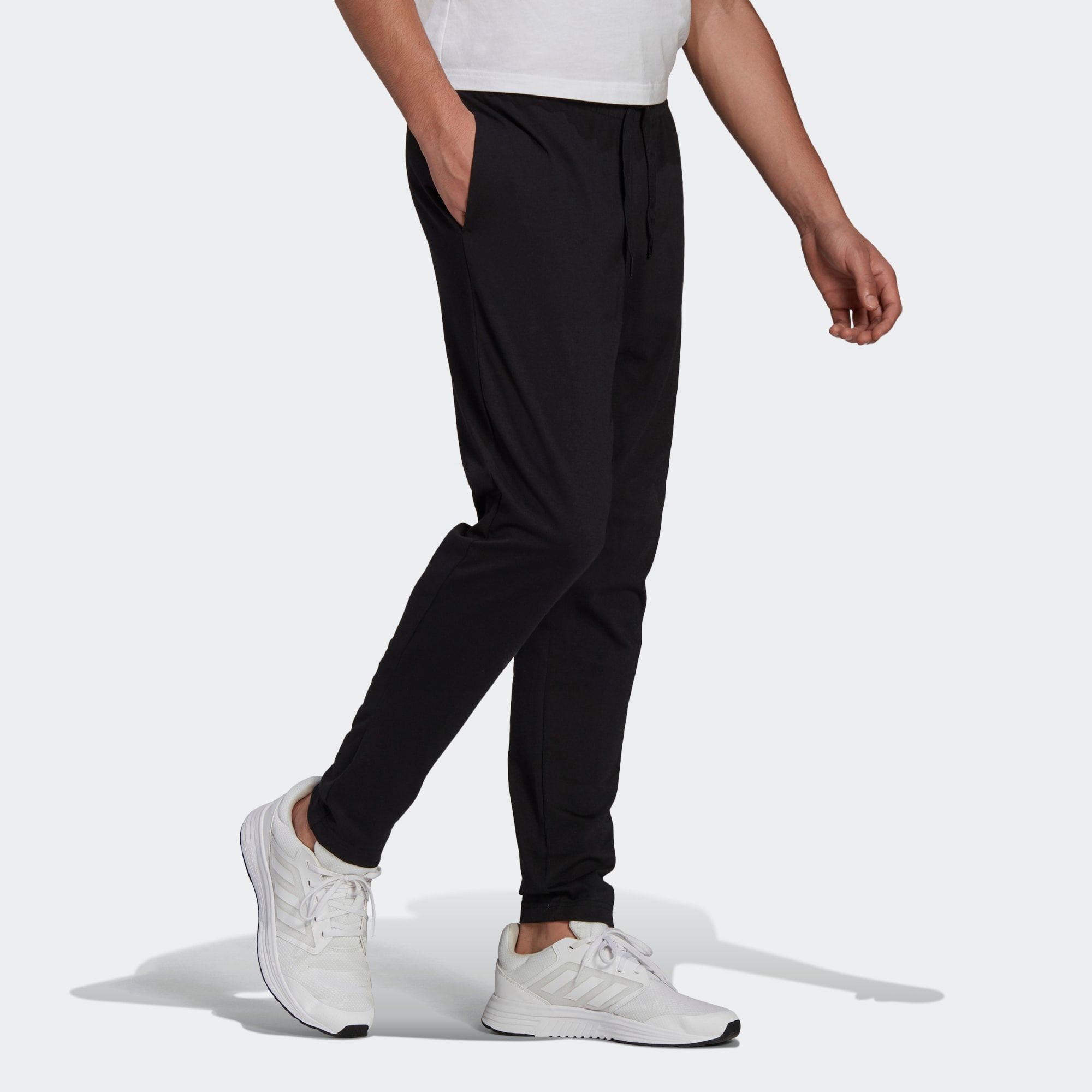  adidas Essentials Tapered Pants - Black 