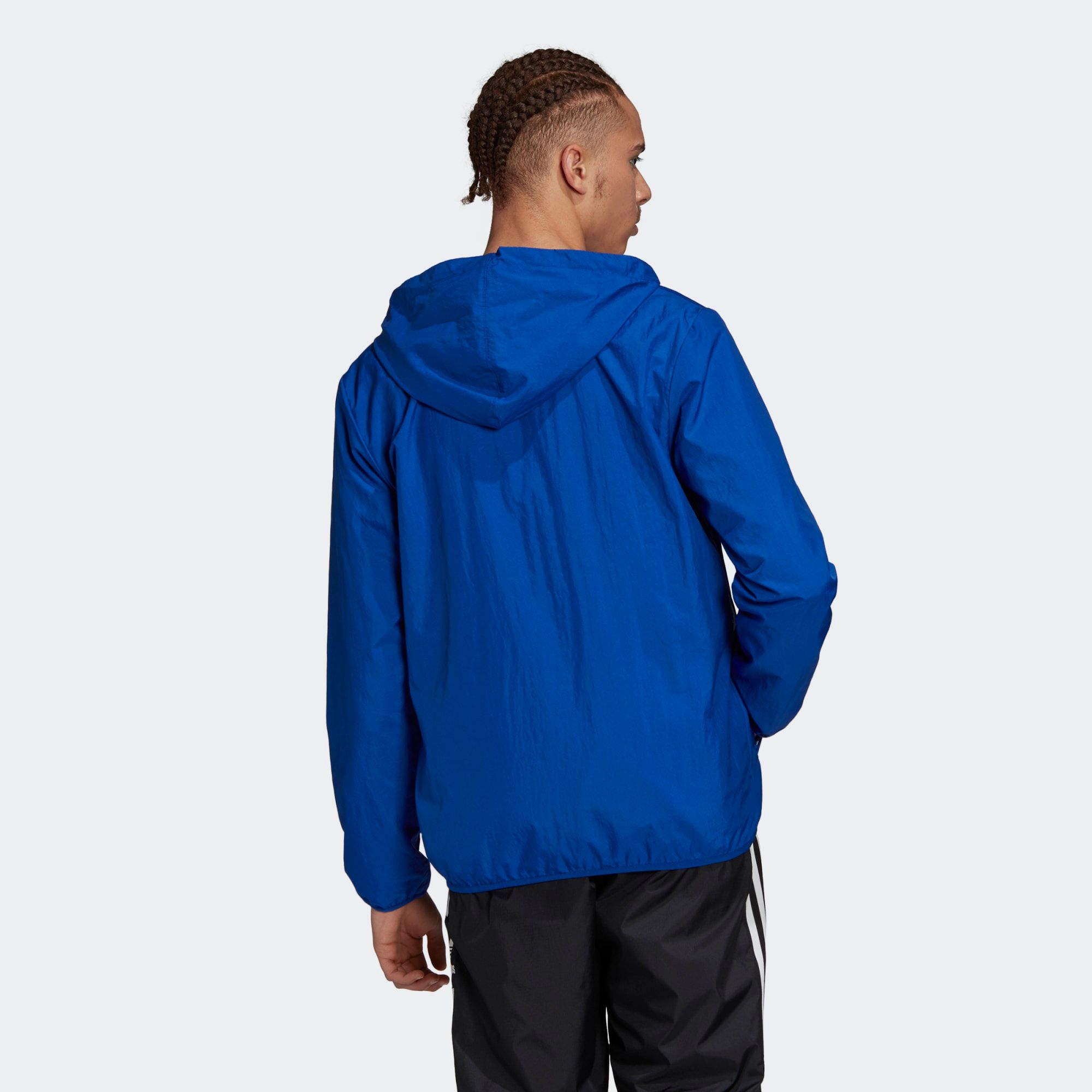 adidas Trefoil Essentials Windbreaker - Royal Blue
