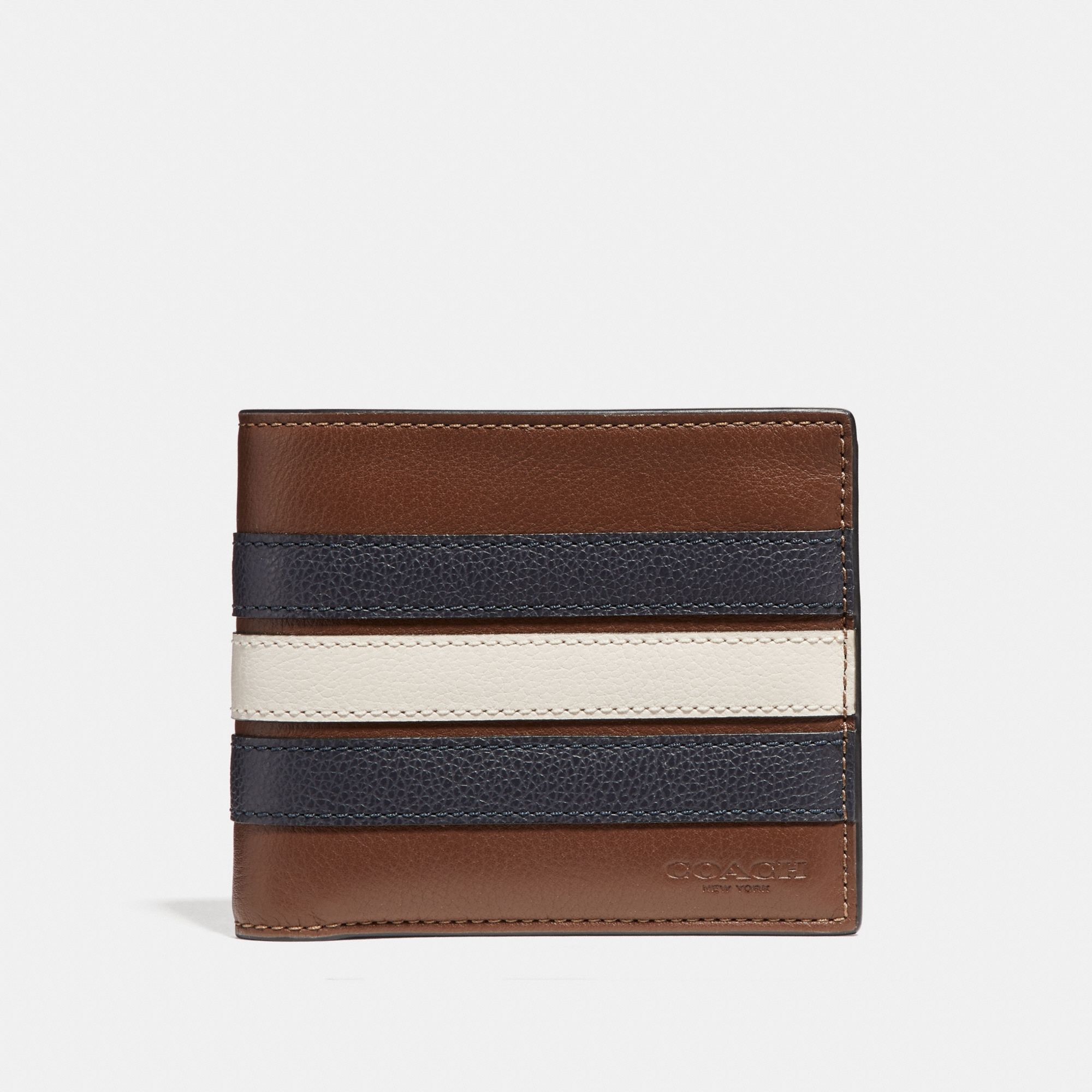 Coach 3-In-1 Wallet Varsity Stripe 'Saddle'