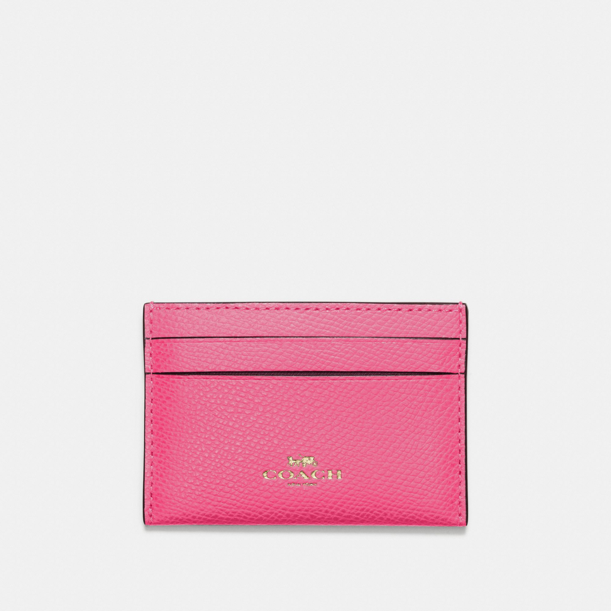 Coach Card Case 'Pink Ruby'