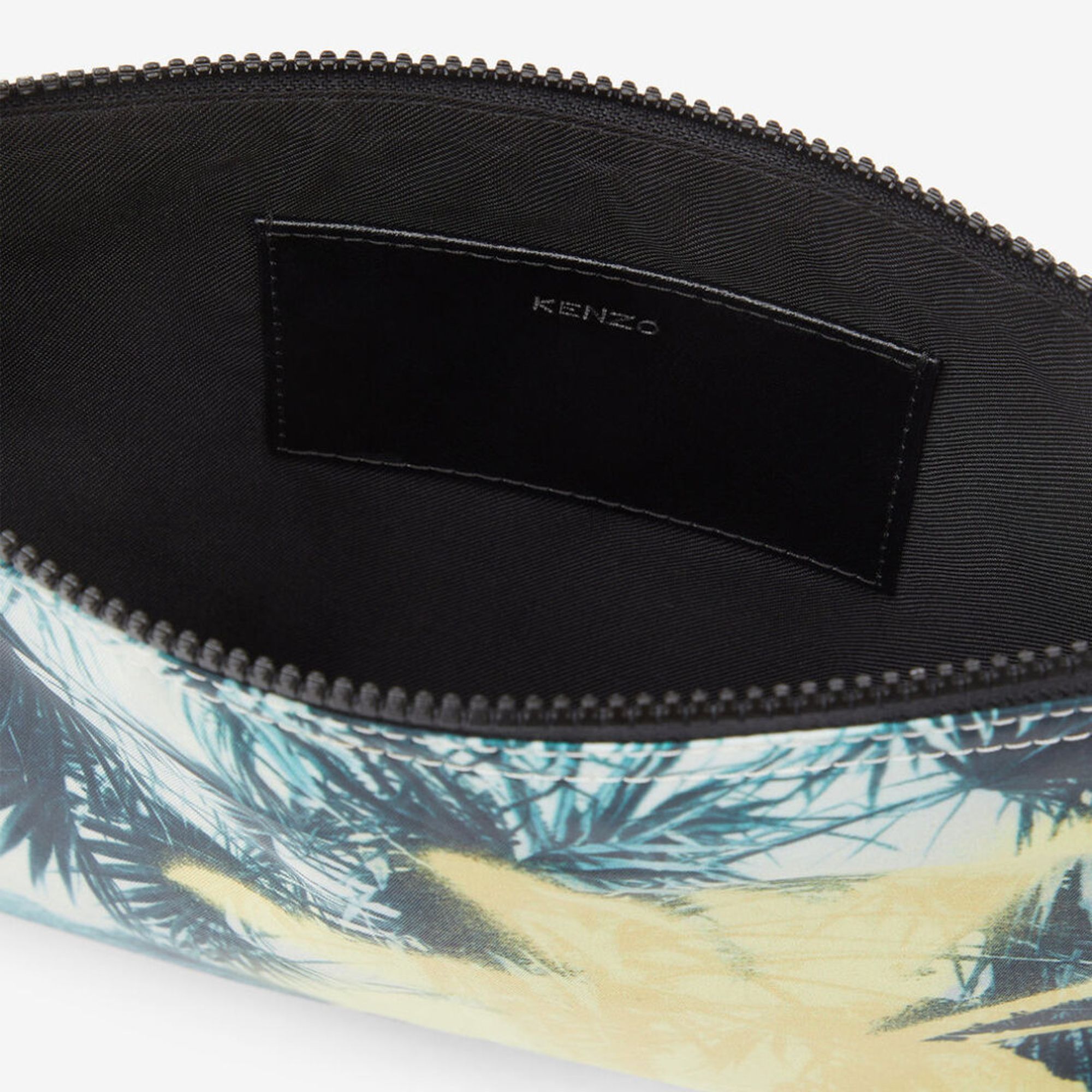 KENZO Hawaiian Graffiti Large Clutch - Vanilla