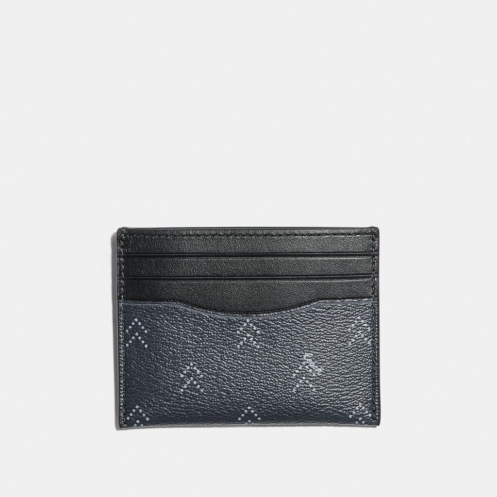 Coach Slim ID Card Case With Dot Arrow Print