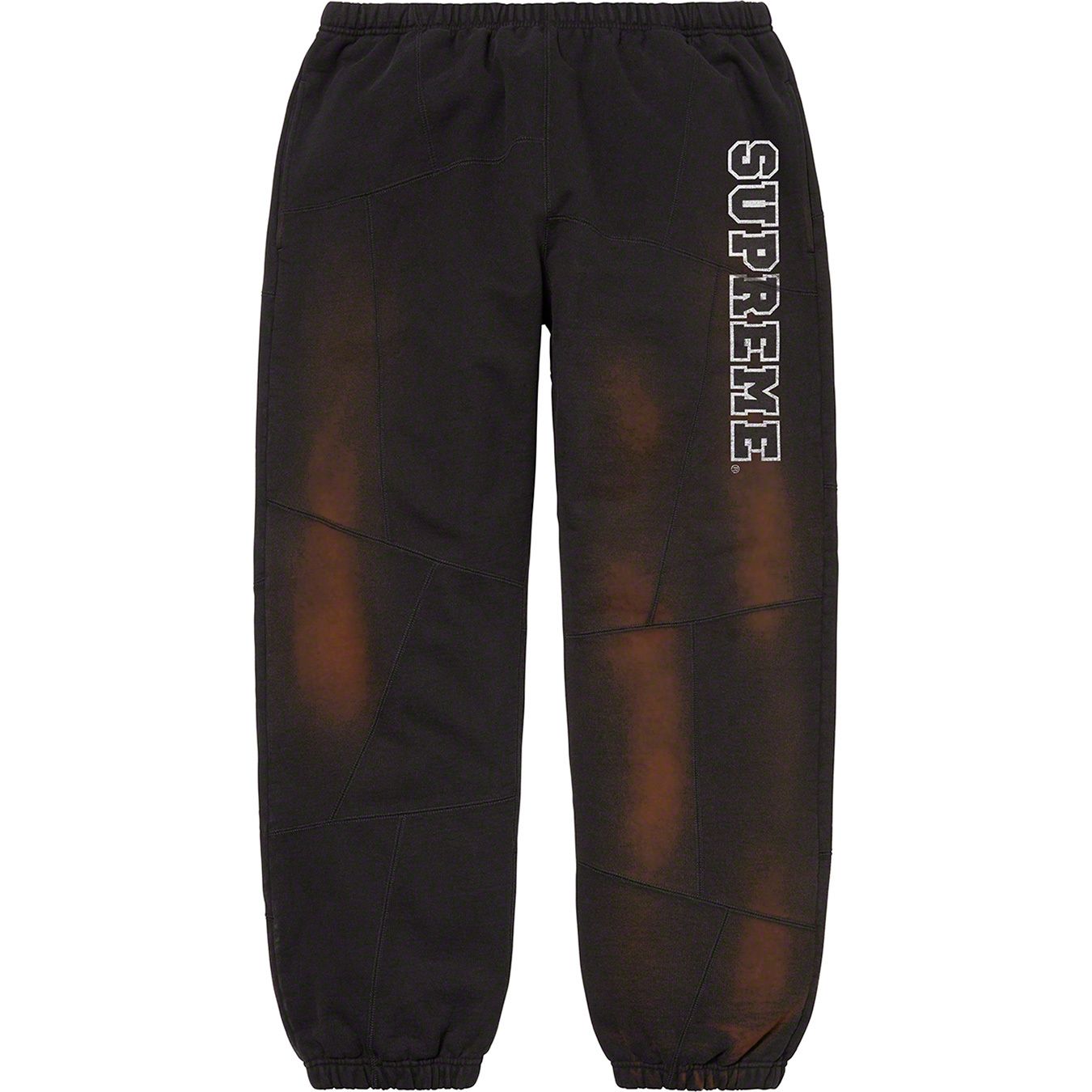  Supreme Patchwork Sweatpant (FW20) - Black 