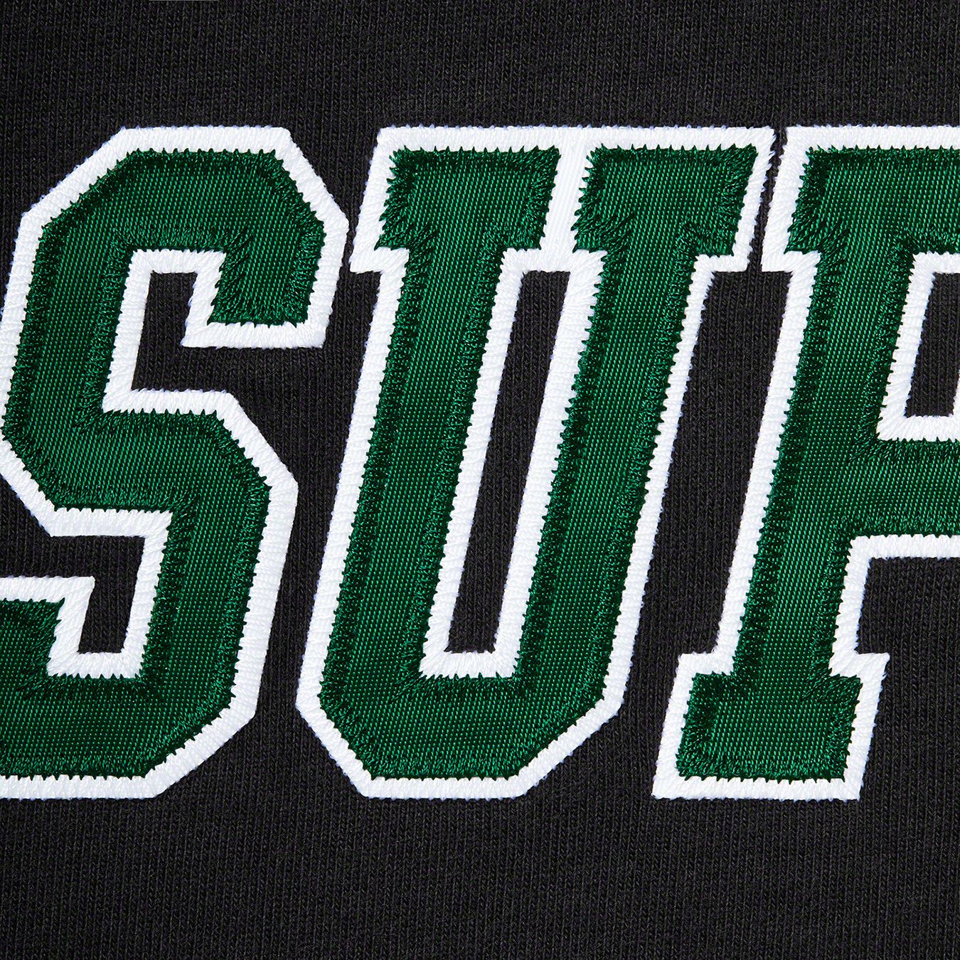 Supreme Hockey Hooded Sweatshirt - Black