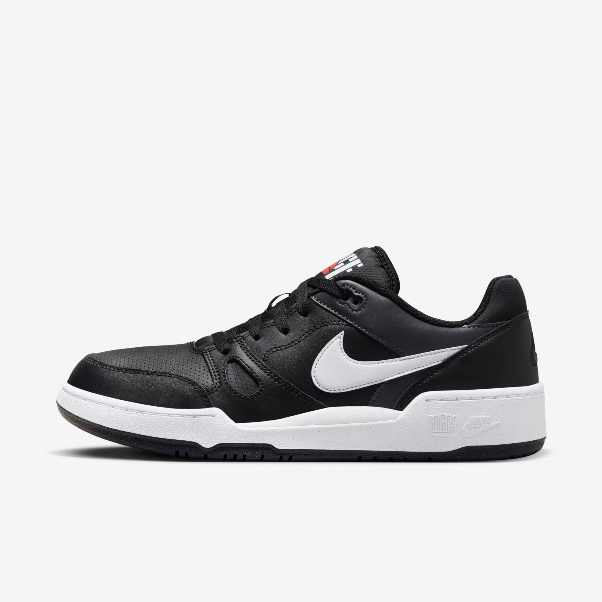 Nike Full Force Low - Black / White