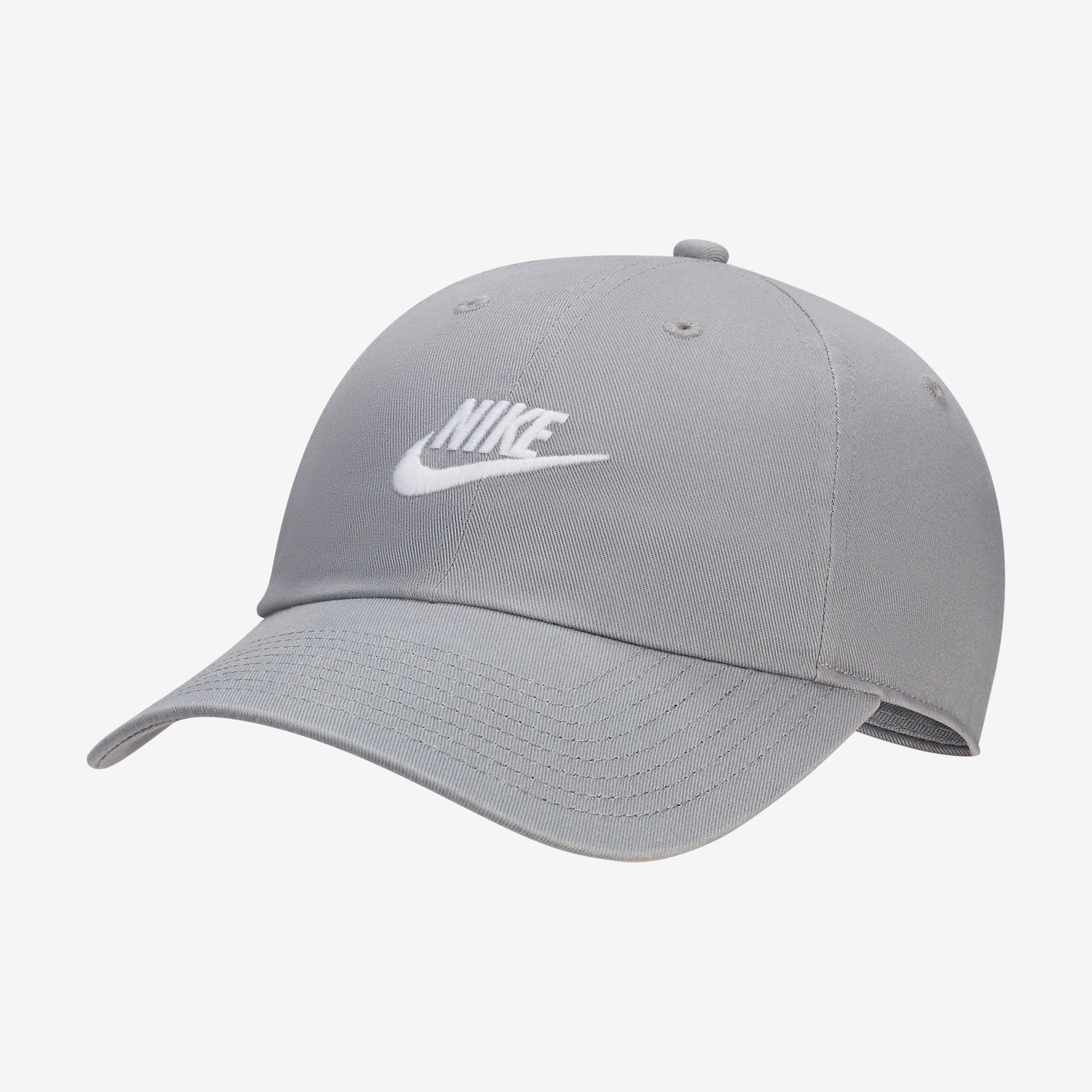  Nike Club Unstructured Futura Wash Cap - Particle Grey 