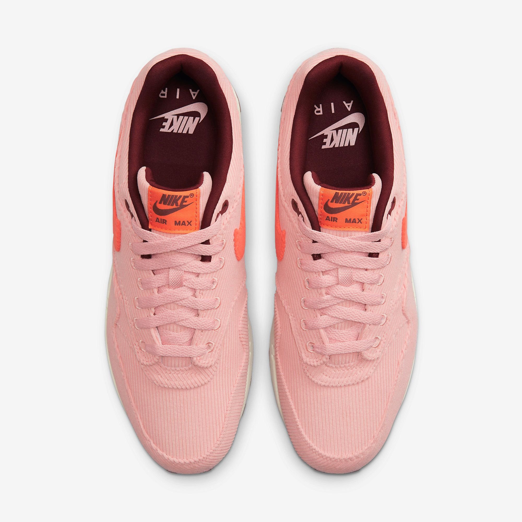  Nike Air Max 1 Premium - Coral Stardust Corduroy 