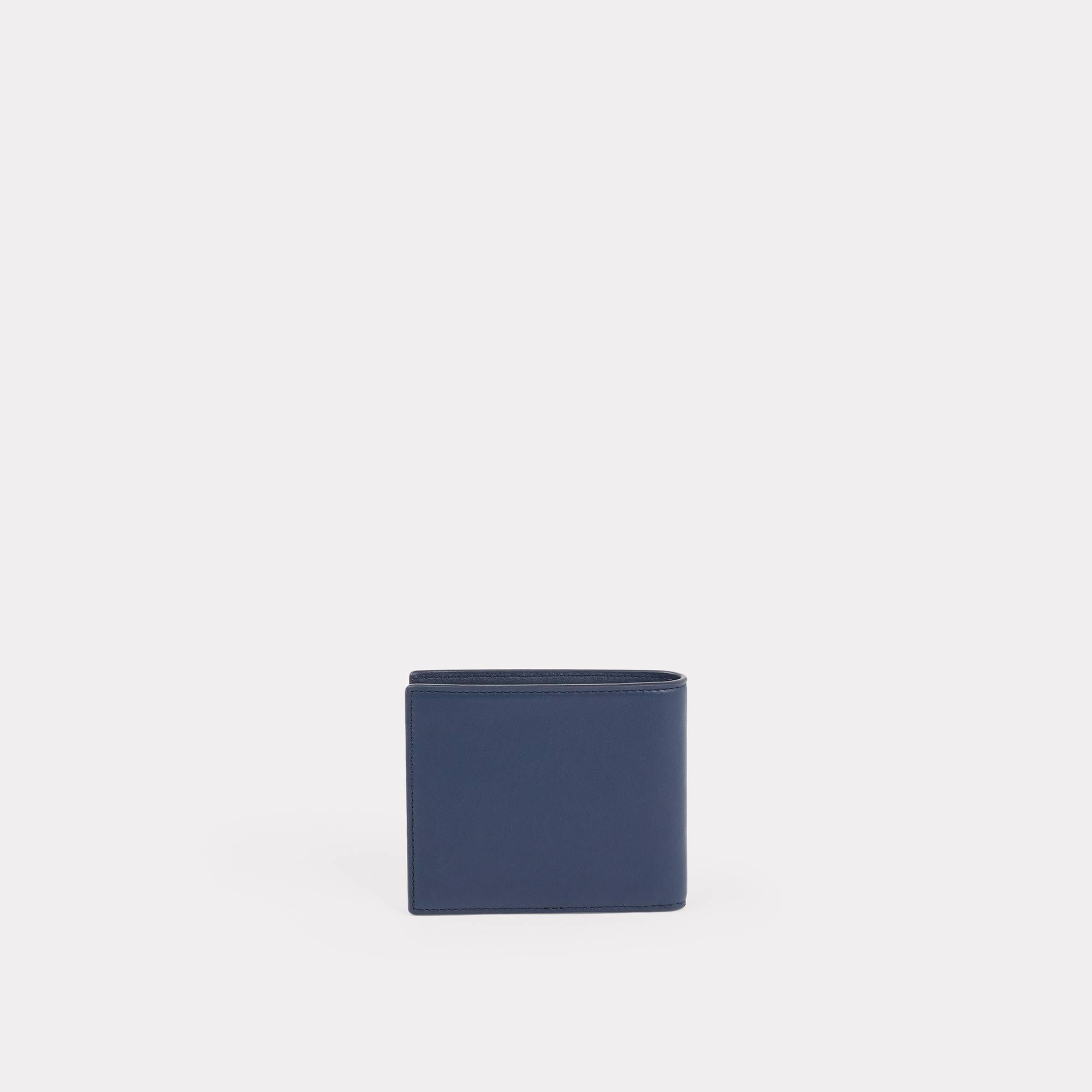  KENZO Paris Leather Wallet - Navy 