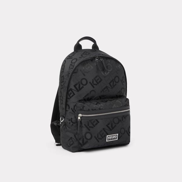 KENZO Paris Backpack - Black Print 