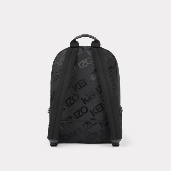  KENZO Paris Backpack - Black Print 