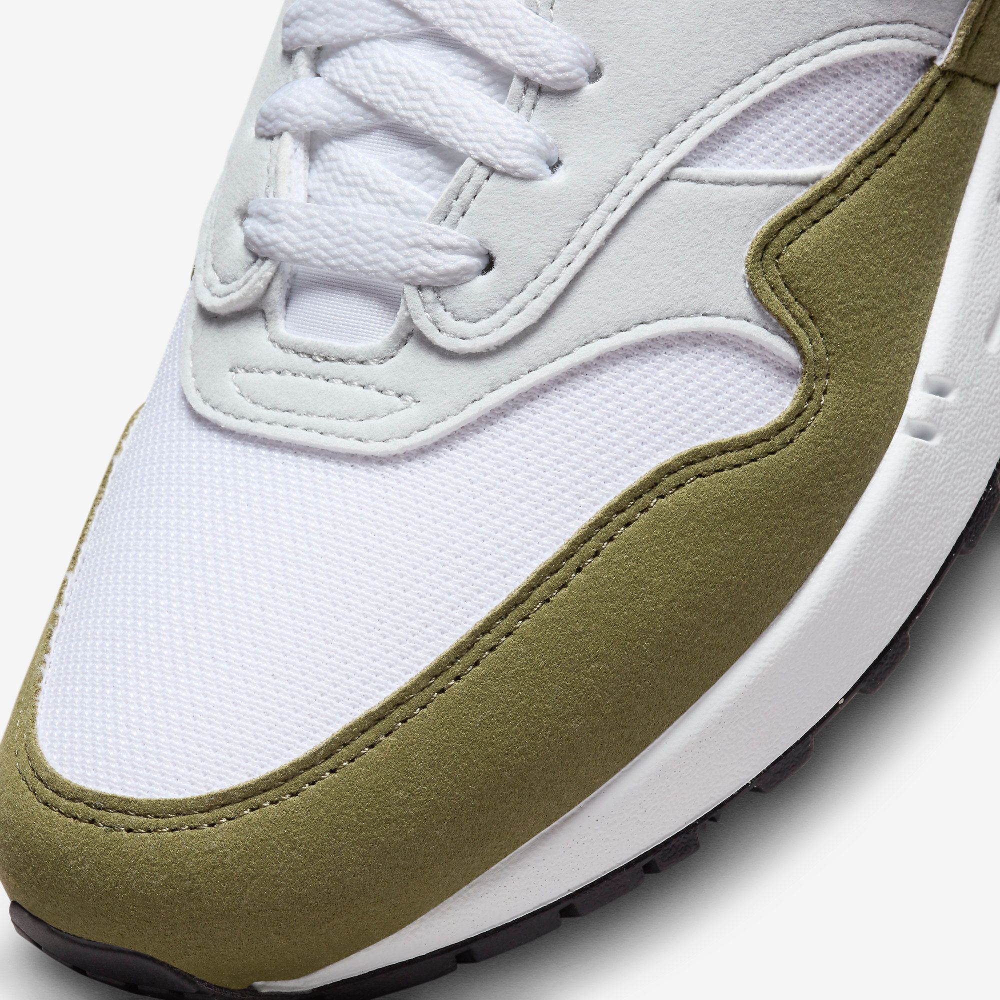  Nike Air Max 1 - White / Medium Olive 